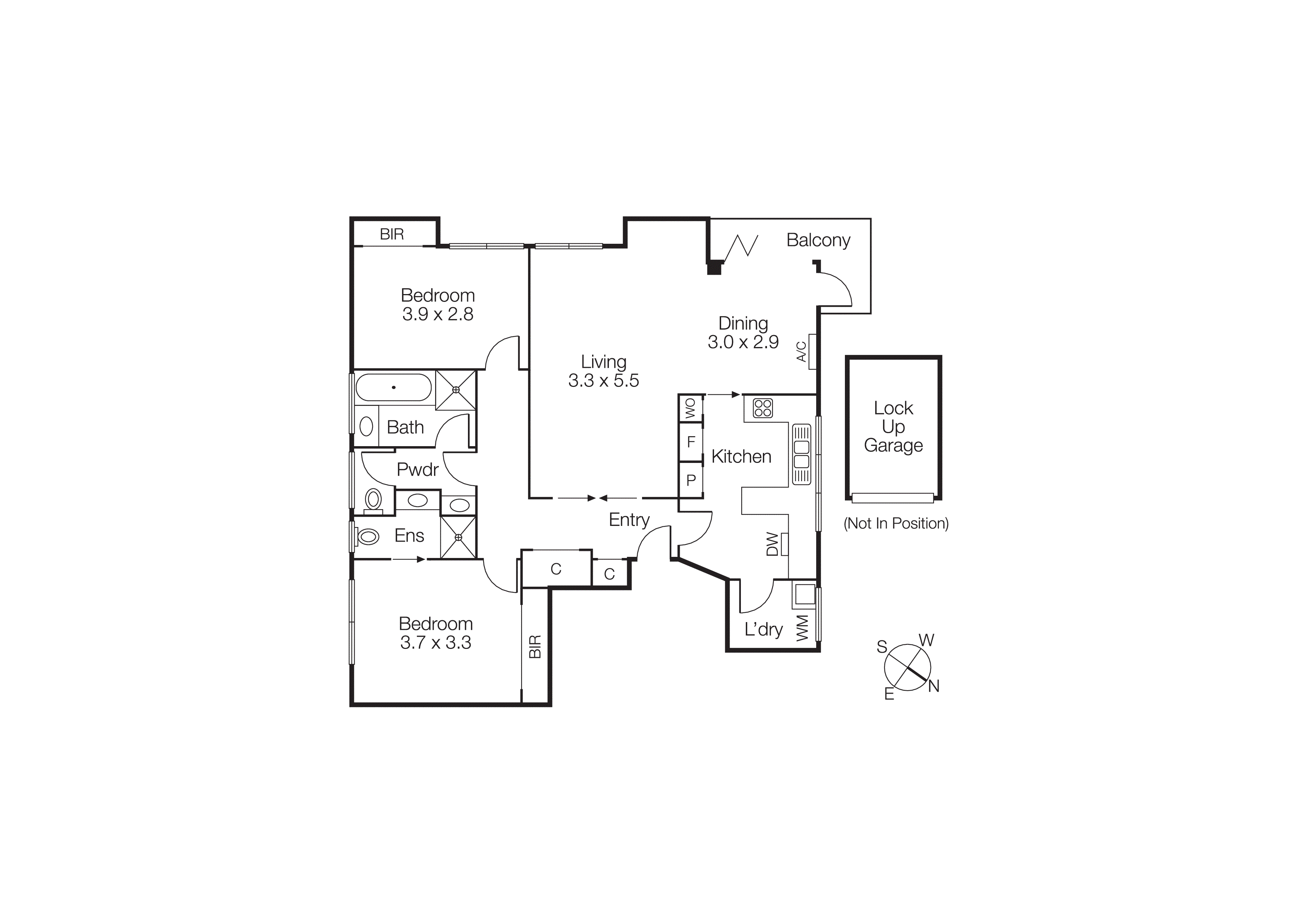 4/20 Tennyson Street, St Kilda VIC 3182 - Floorplan