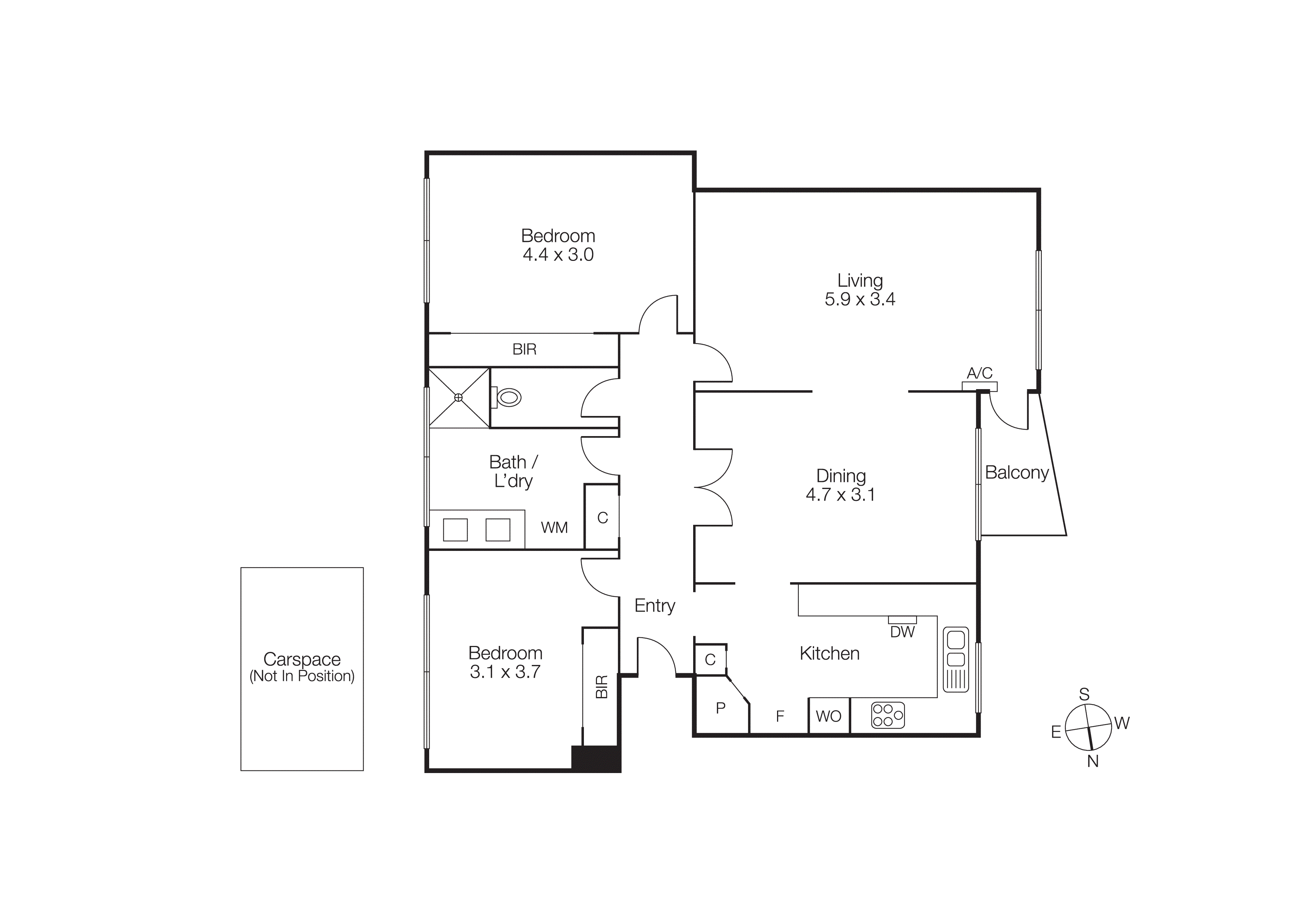 4/203 Alma Road, St Kilda East VIC 3183 - Floorplan