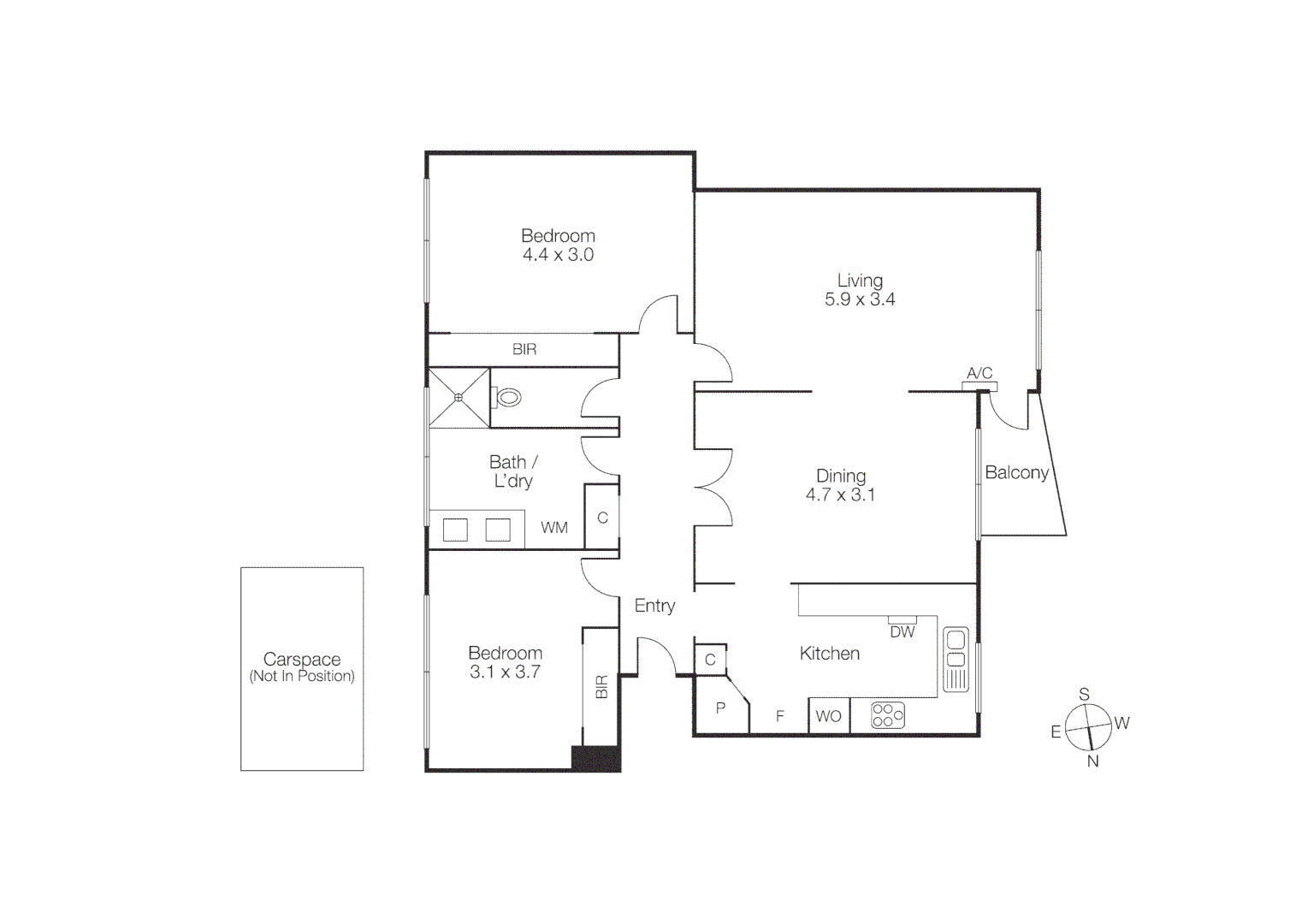 4/203 Alma Road, St Kilda East VIC 3183 - Floorplan