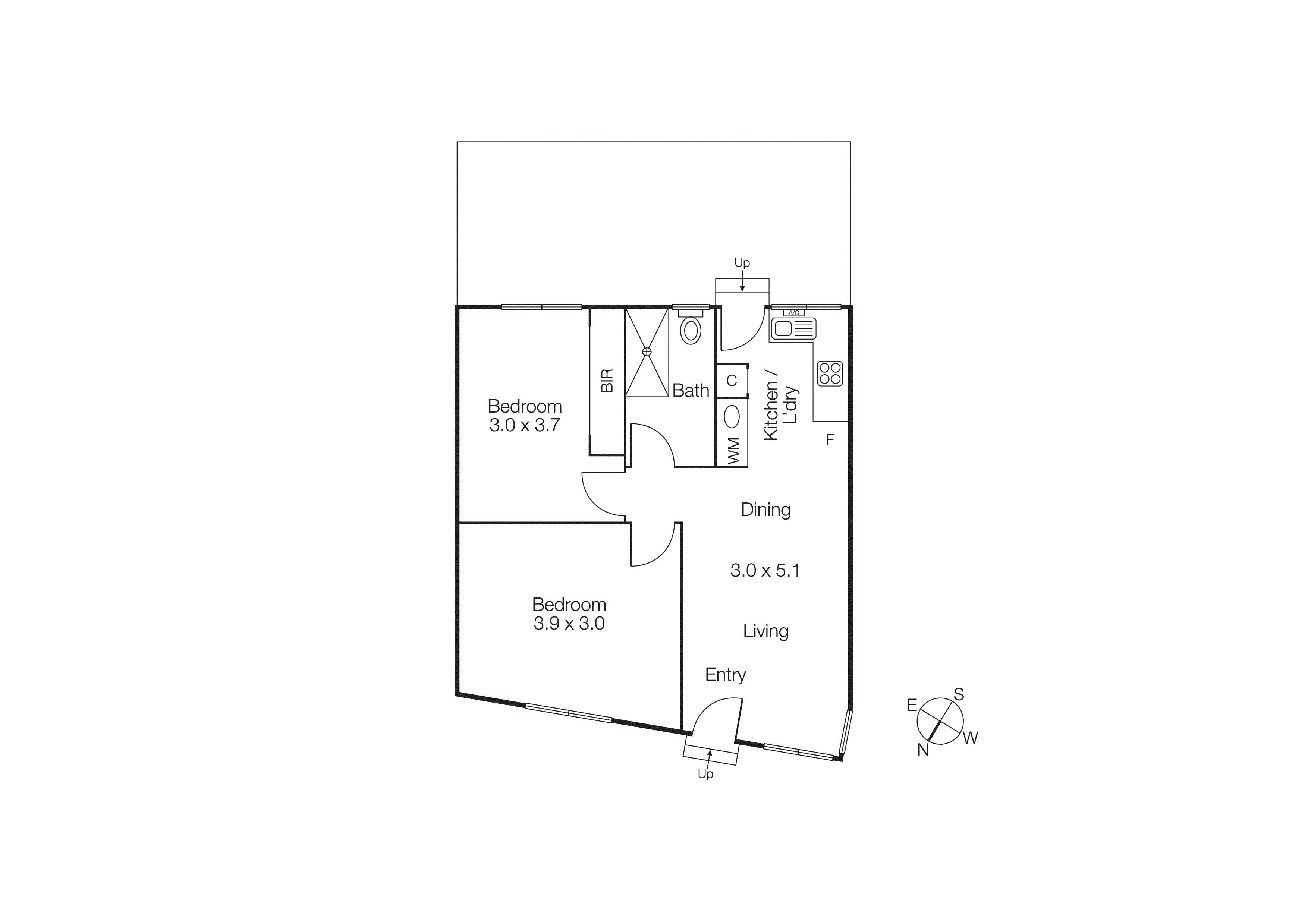 4/214 Beach Road, Mordialloc VIC 3195 - Floorplan