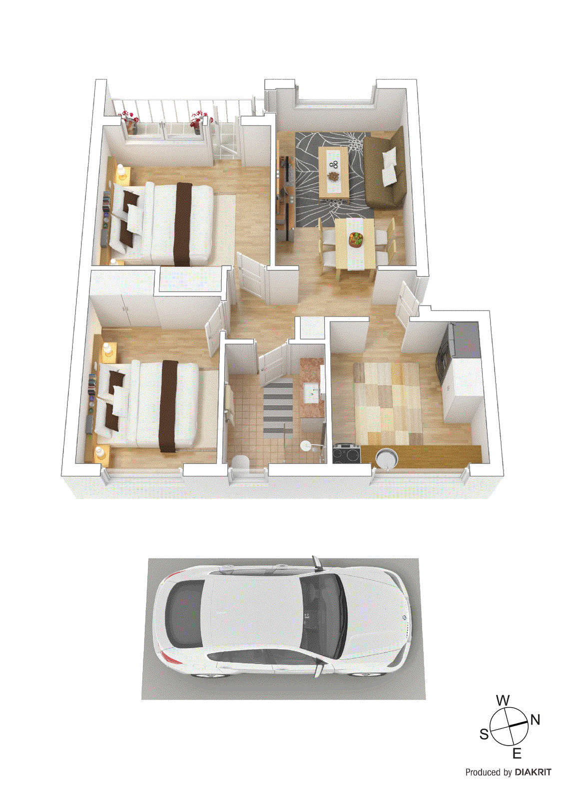 4/22 Auburn Grove, Hawthorn East VIC 3123 - Floorplan