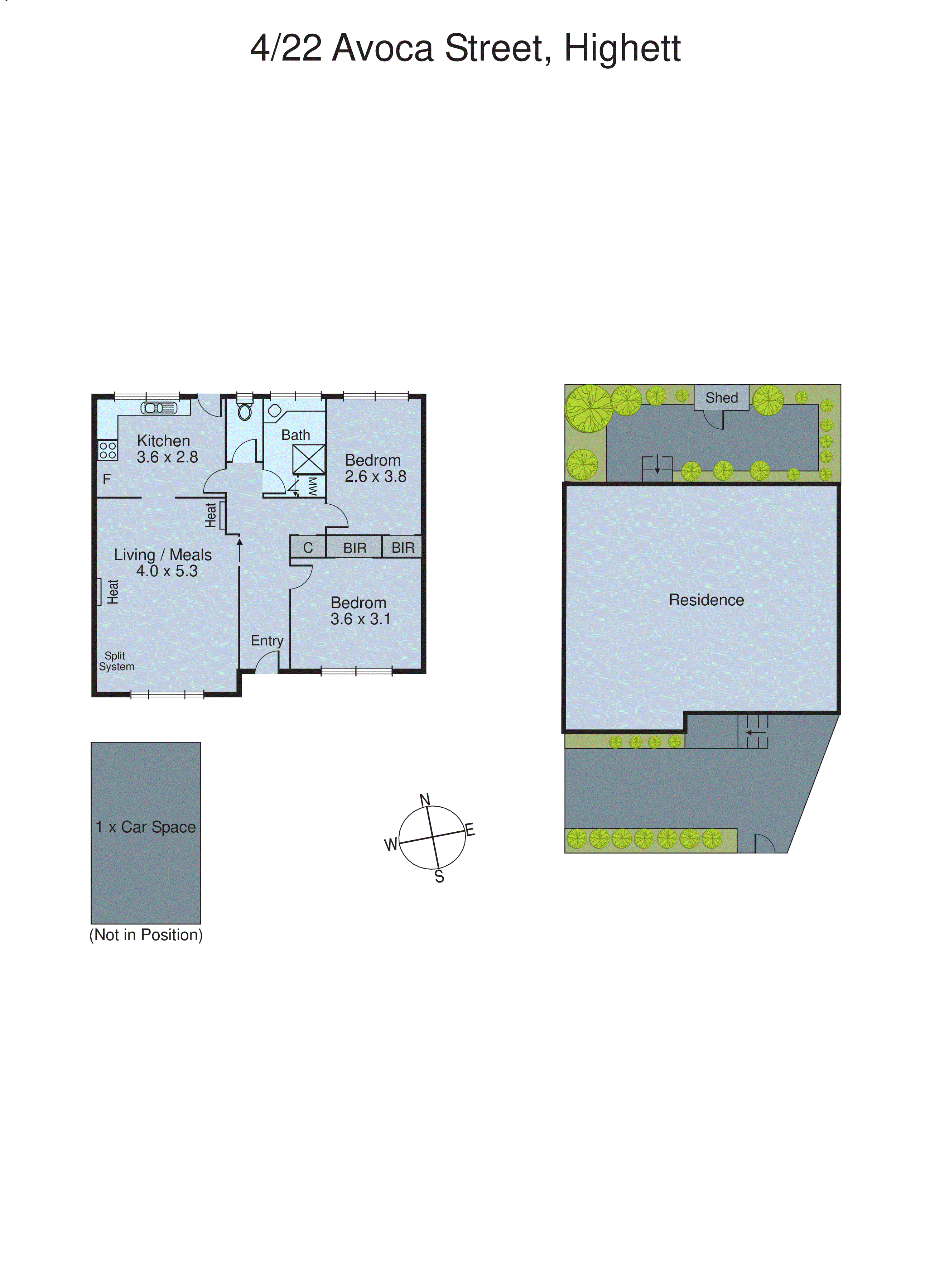 4/22 Avoca Street, Highett VIC 3190 - Floorplan