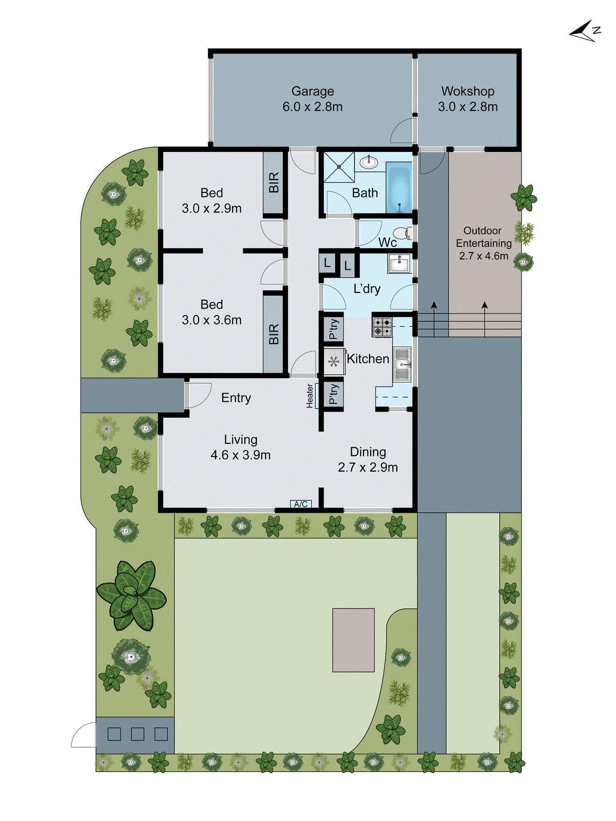 4/22 Elizabeth Street, Highton VIC 3216 - Floorplan