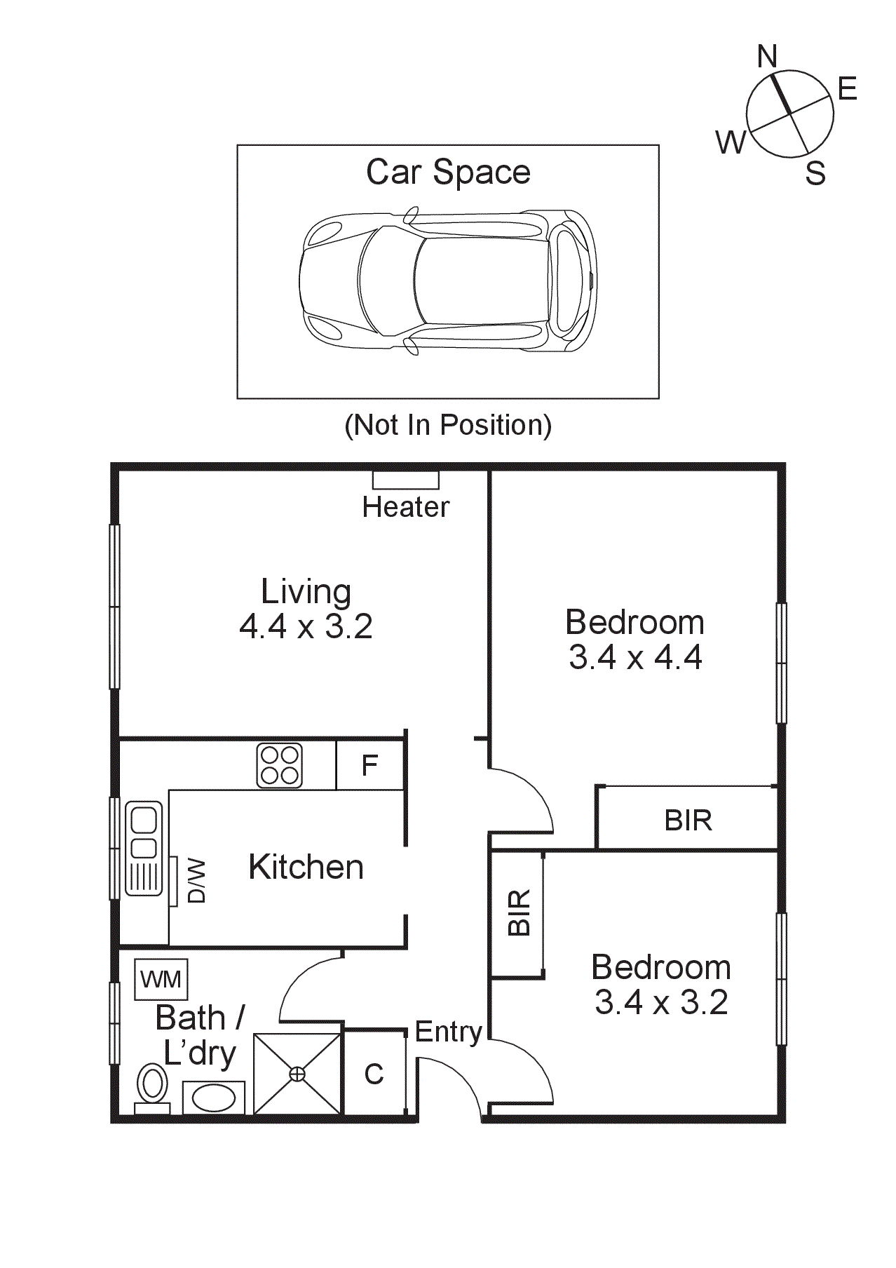 4/224 Alma Road, St Kilda East VIC 3183 - Floorplan