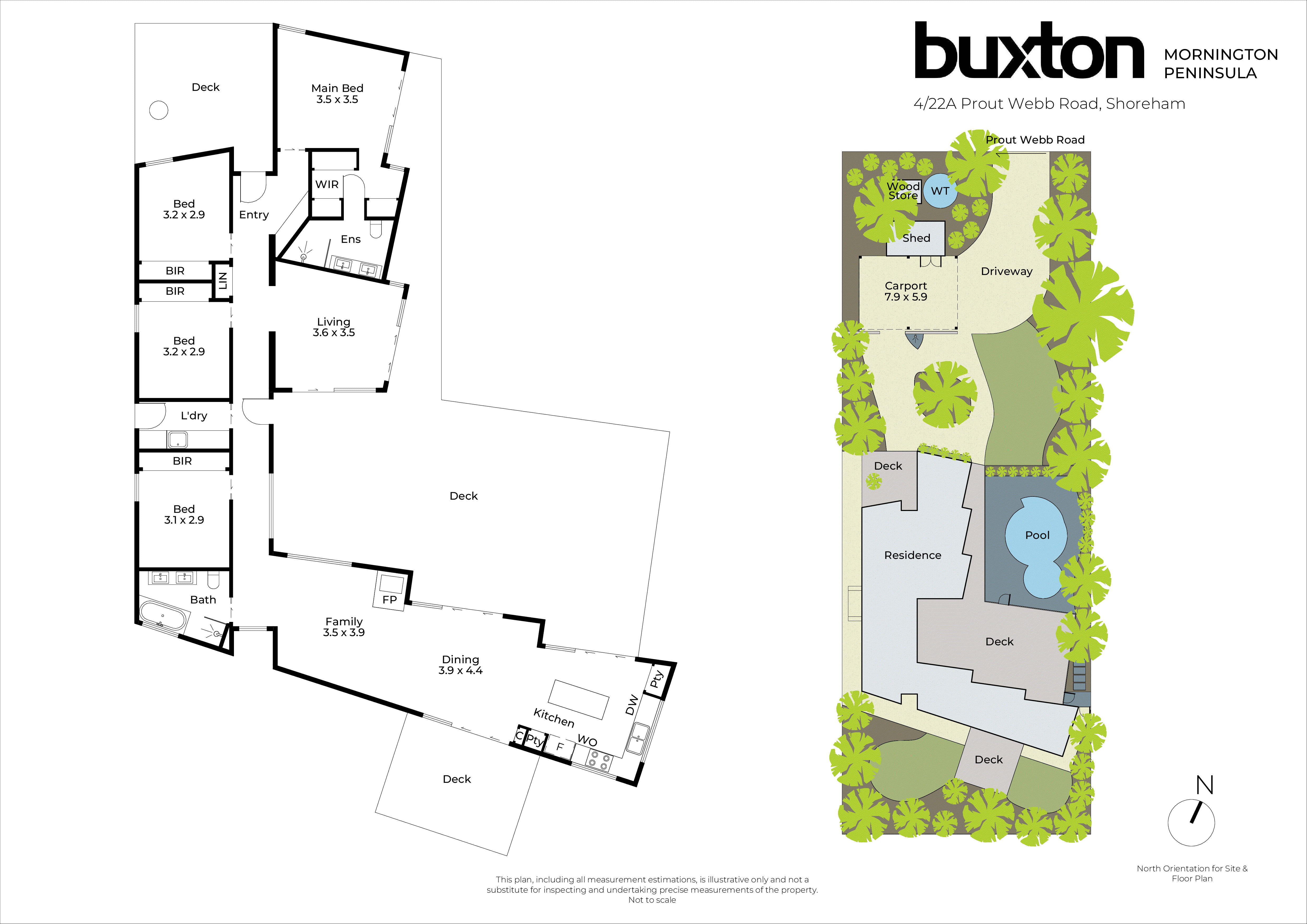 4/22A Prout Webb Road, Shoreham VIC 3916 - Floorplan