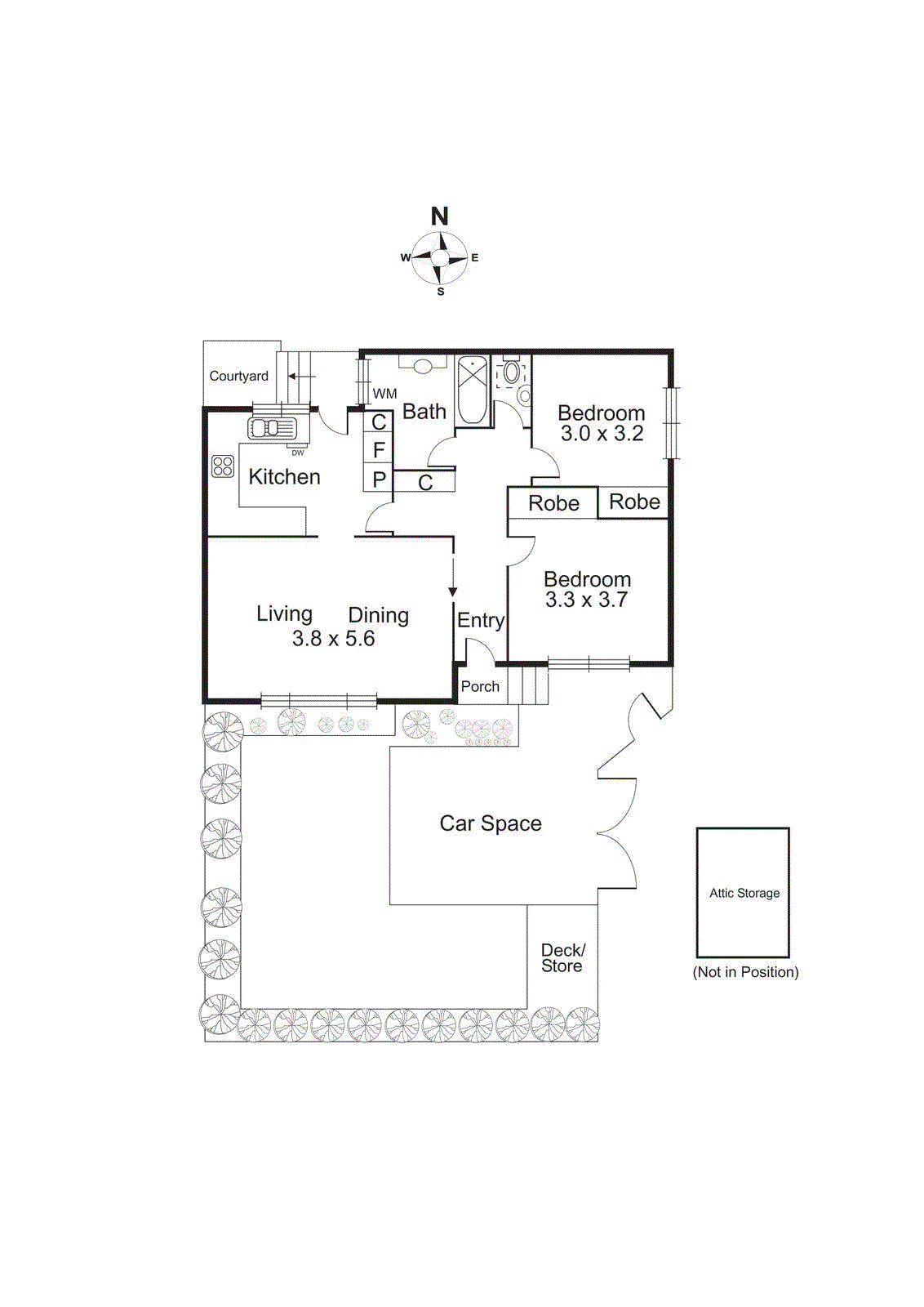 4/23 Charles Street, Bentleigh East VIC 3165 - Floorplan