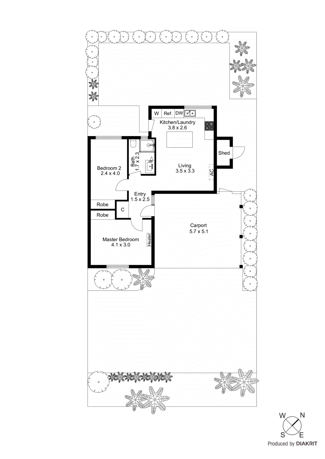 4/23 Eel Race Road, Carrum VIC 3197 - Floorplan