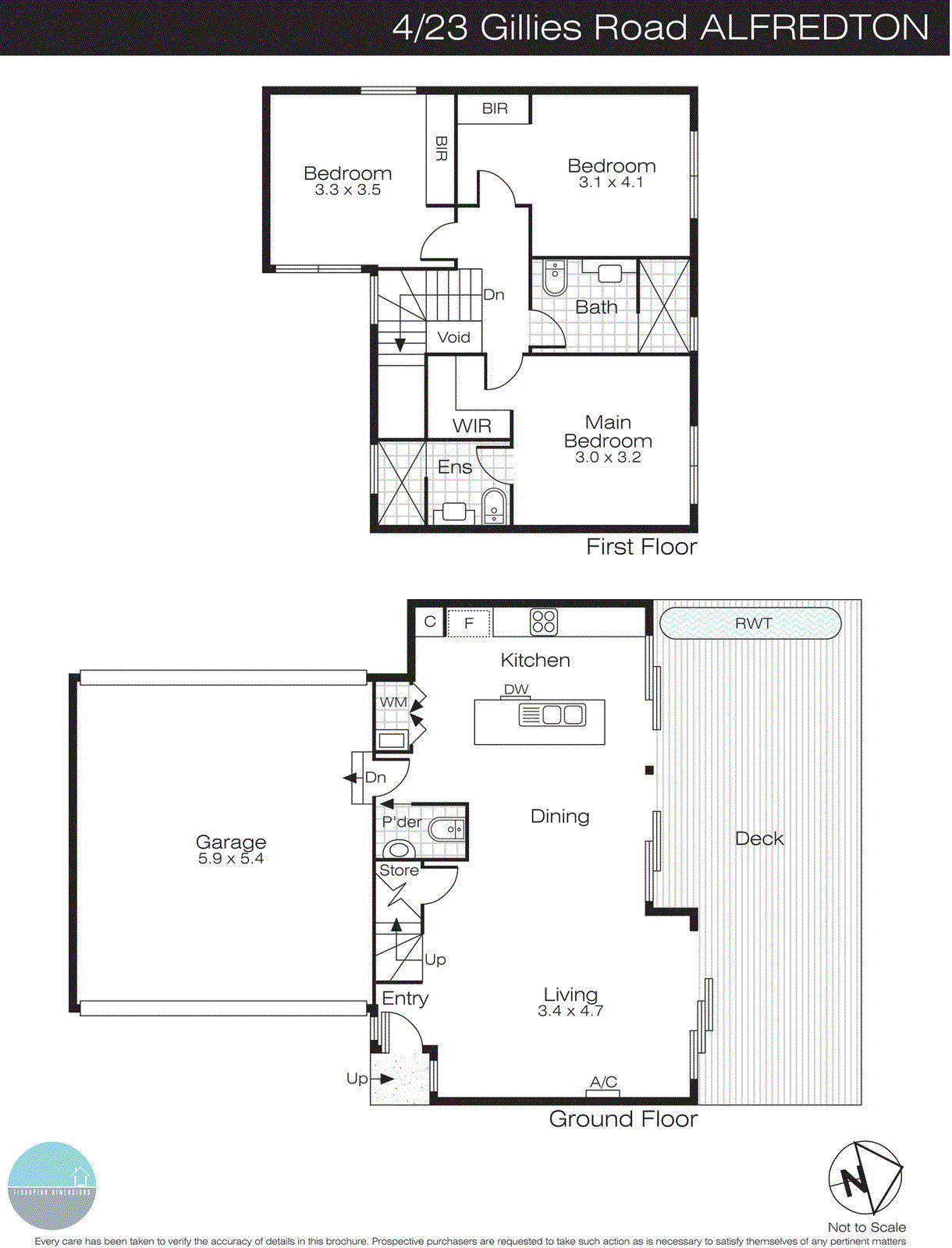 4/23 Gillies Street, Alfredton VIC 3350 - Floorplan