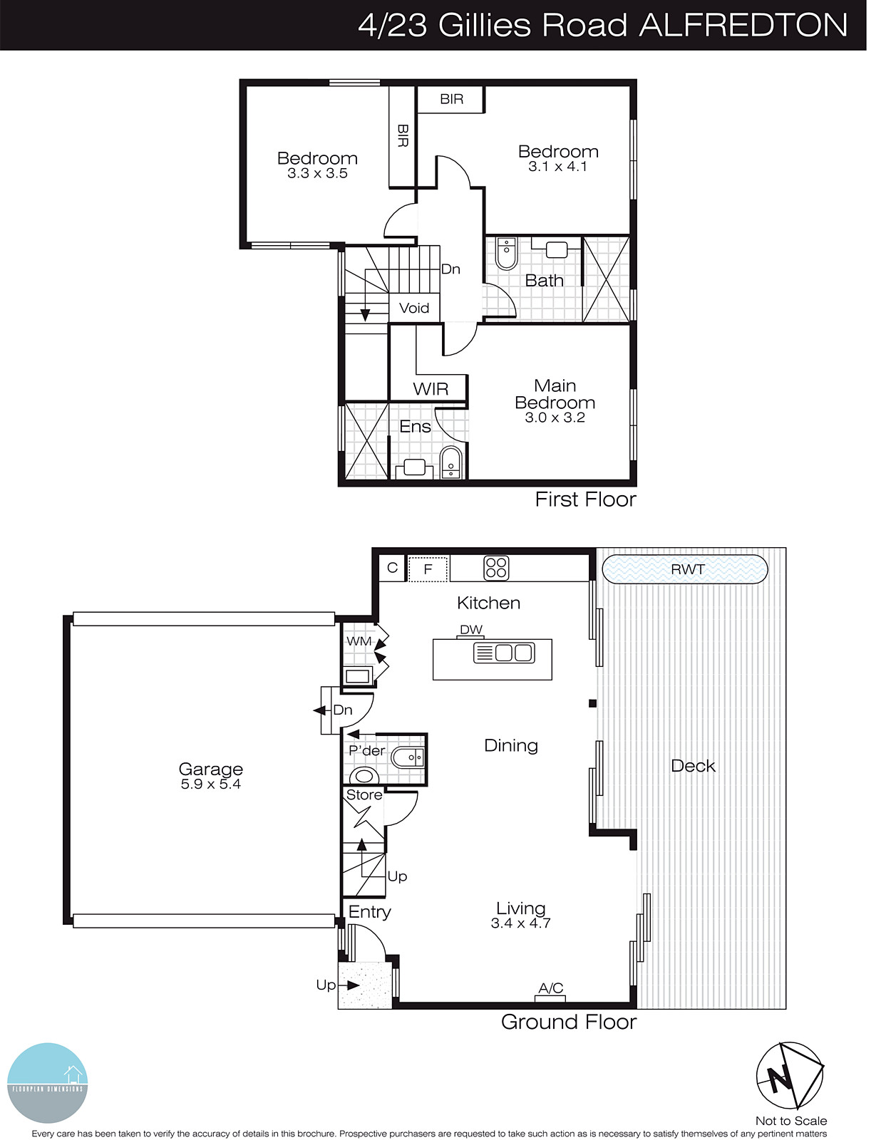 4/23 Gillies Street South, Alfredton VIC 3350 - Floorplan