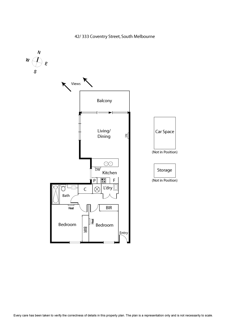 42/333 Coventry Street, SOUTH MELBOURNE VIC 3205 - Floorplan