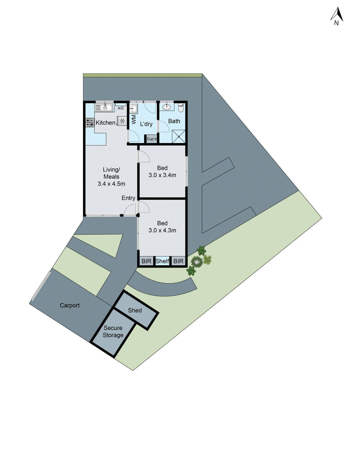 4/24 Konrads Crescent, Highton VIC 3216 - Floorplan