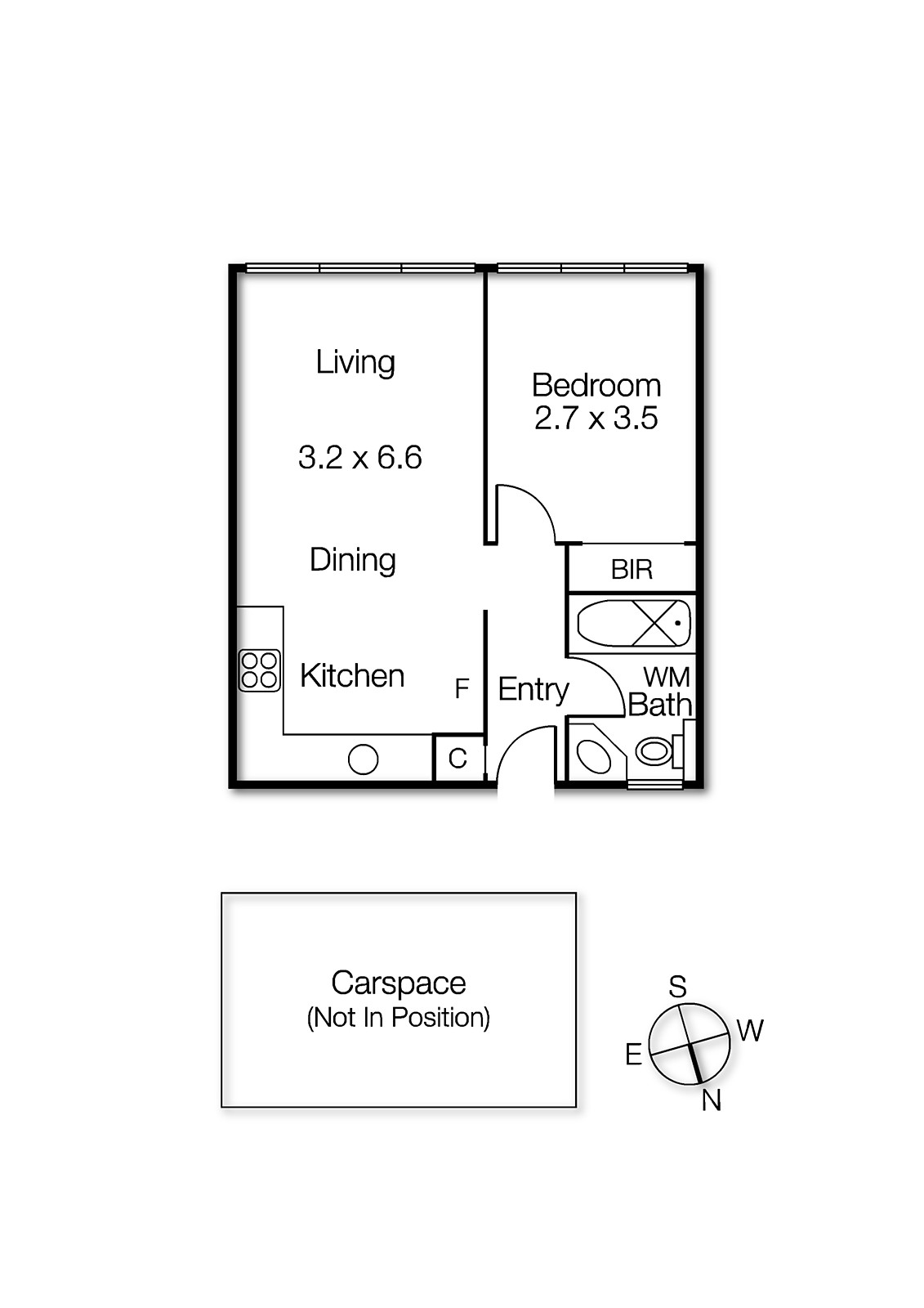 4/244 Barkly Street, St Kilda VIC 3182 - Floorplan