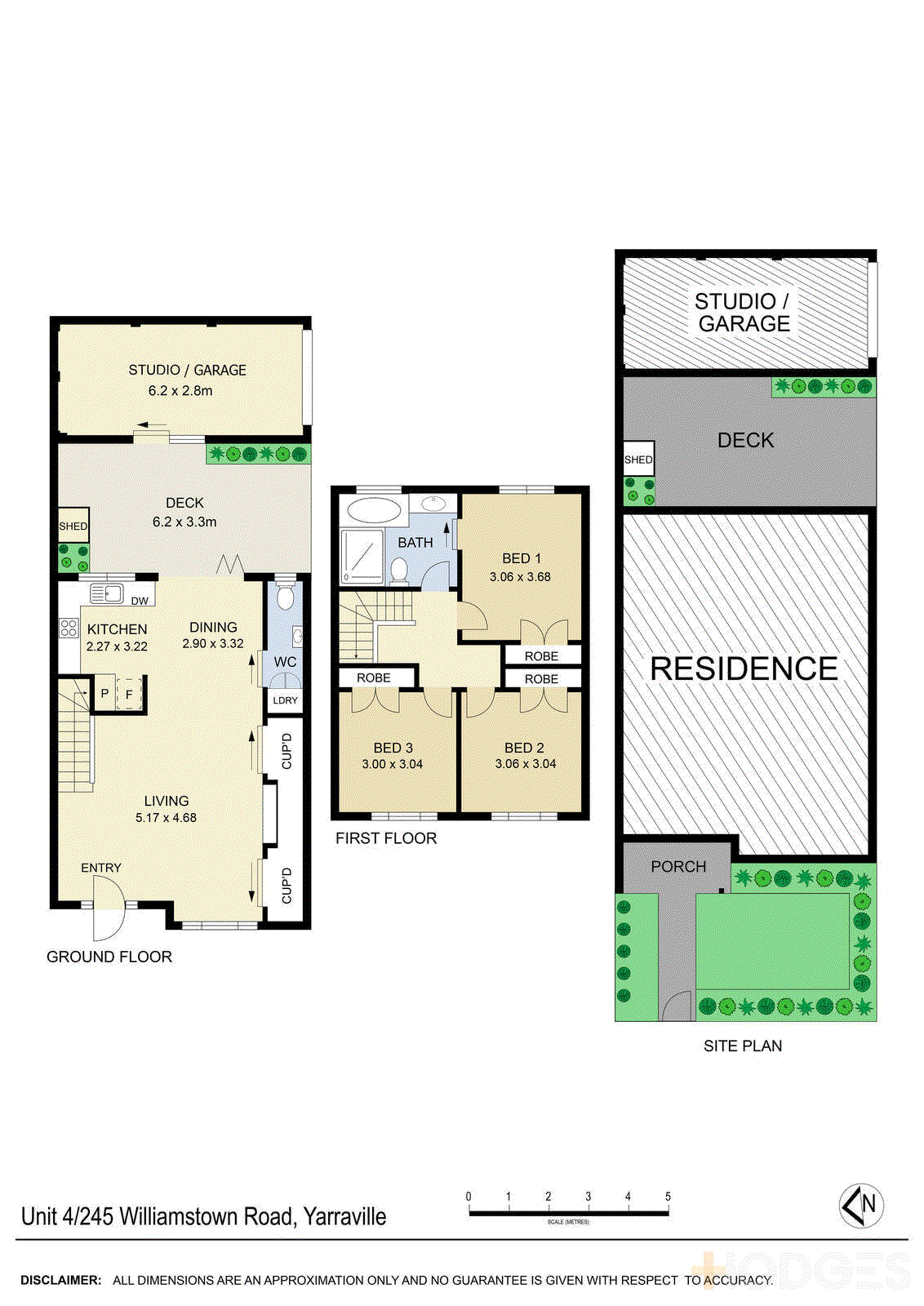 4/245 Williamstown Road, Yarraville VIC 3013 - Floorplan