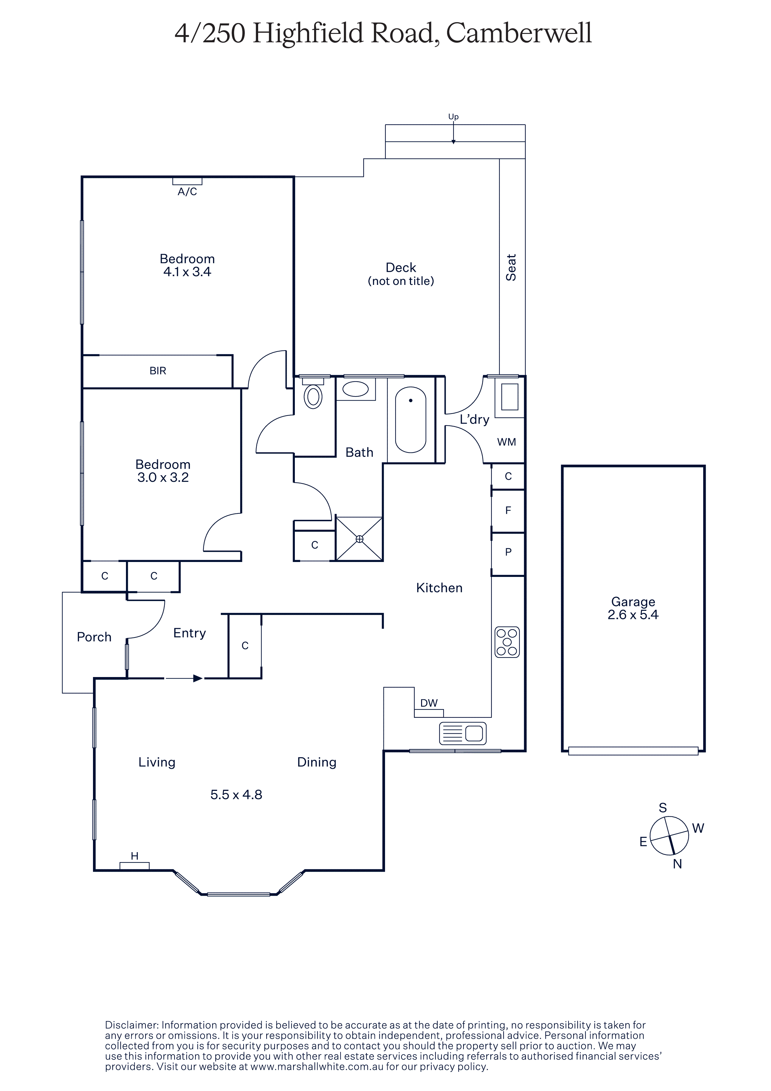 4/250 Highfield Road, Camberwell, 3124