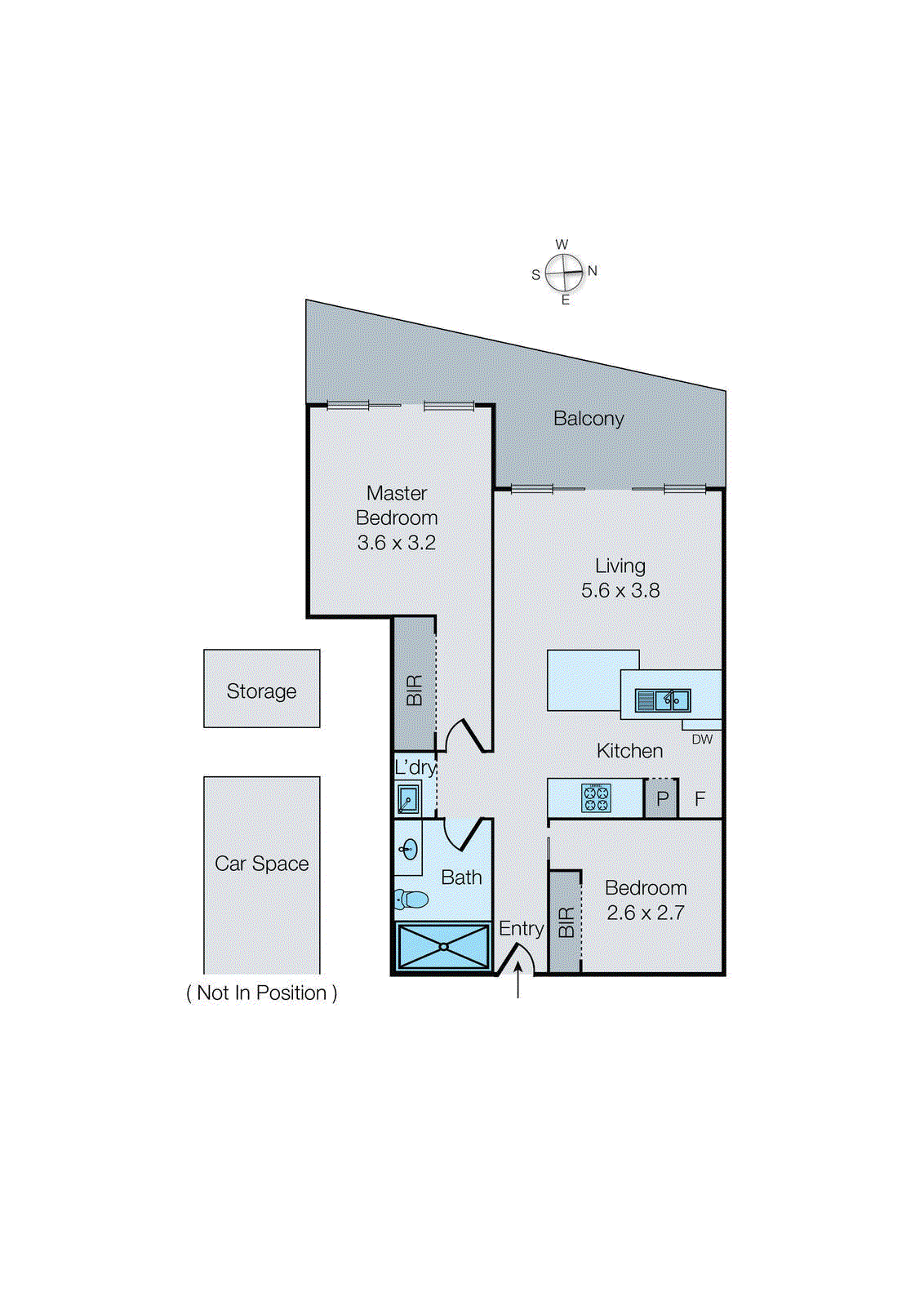 425/222 Bay Road, Sandringham VIC 3191 - Floorplan