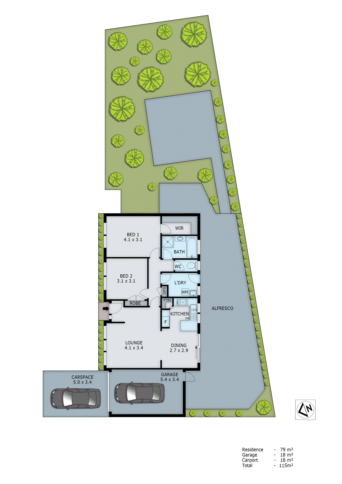 4/255 Seaford Road, Seaford VIC 3198 - Floorplan