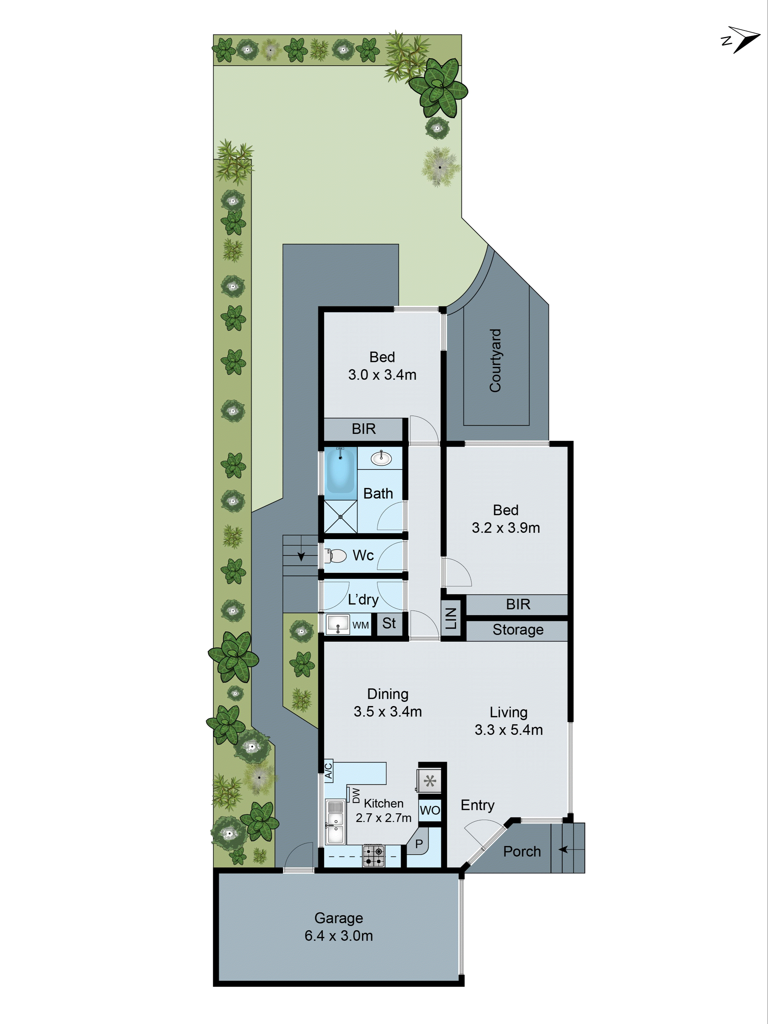 4/265 Roslyn Road, Highton VIC 3216 - Floorplan