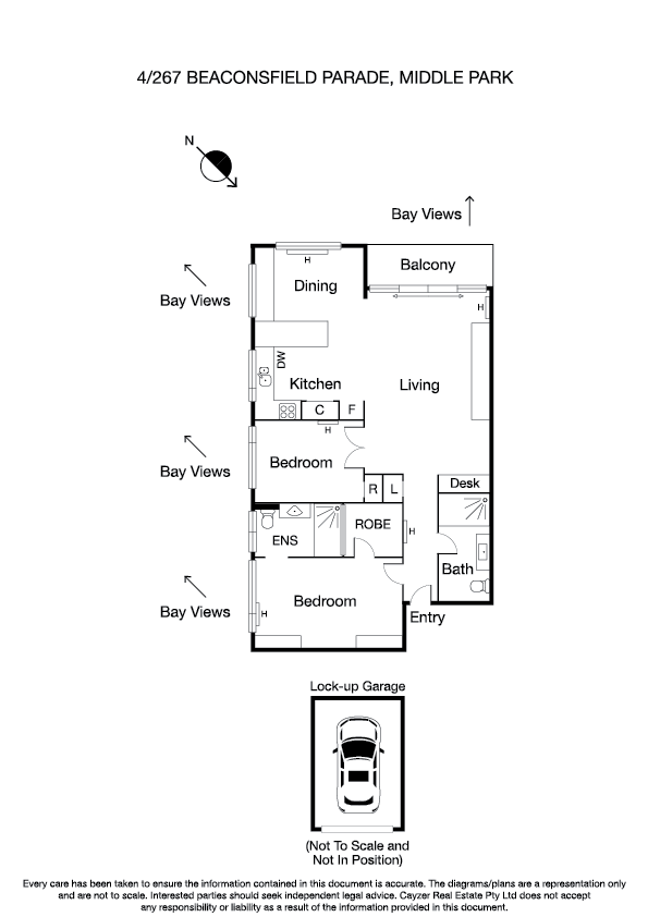 4/267 Beaconsfield Parade, MIDDLE PARK VIC 3206 - Floorplan