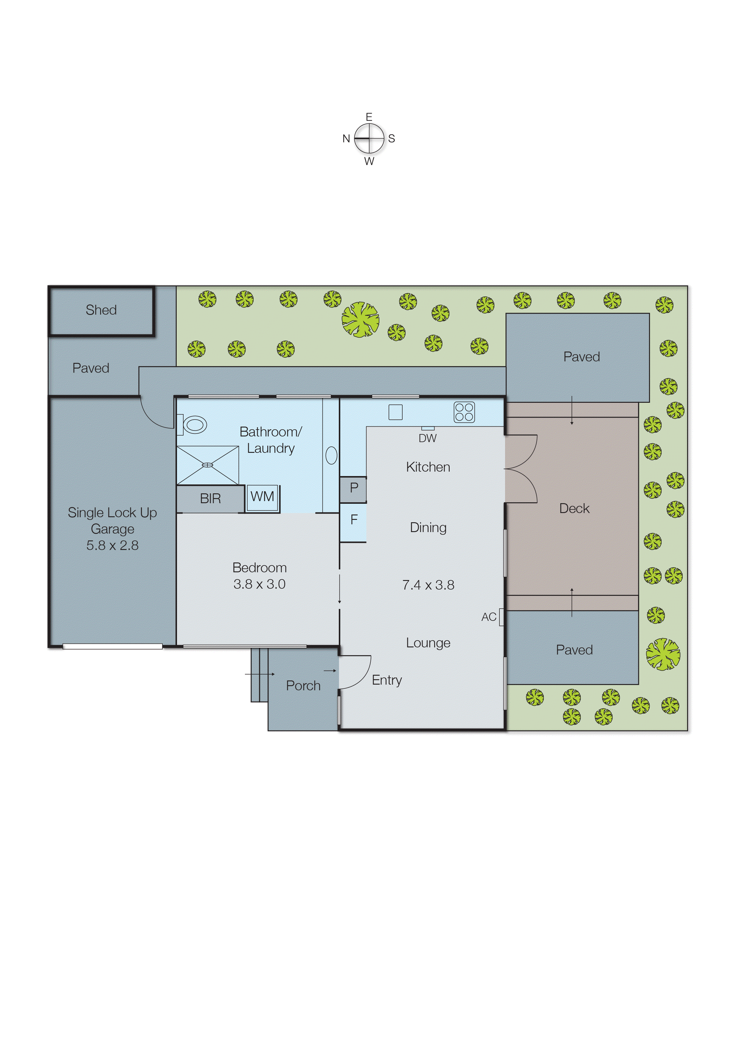 4/27 Ti Tree Grove, Parkdale VIC 3195 - Floorplan