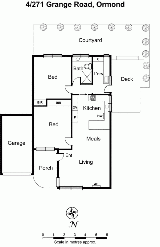 4/271 Grange Road, ORMOND VIC 3204 - Floorplan