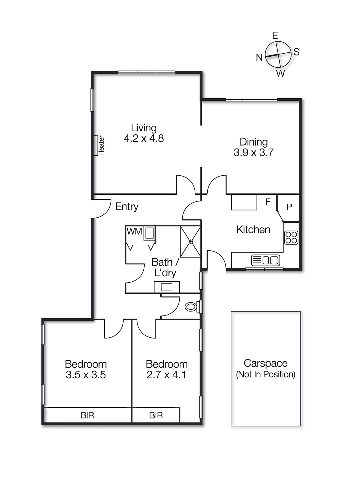 4/273 St Kilda Street, Brighton VIC 3186 - Floorplan