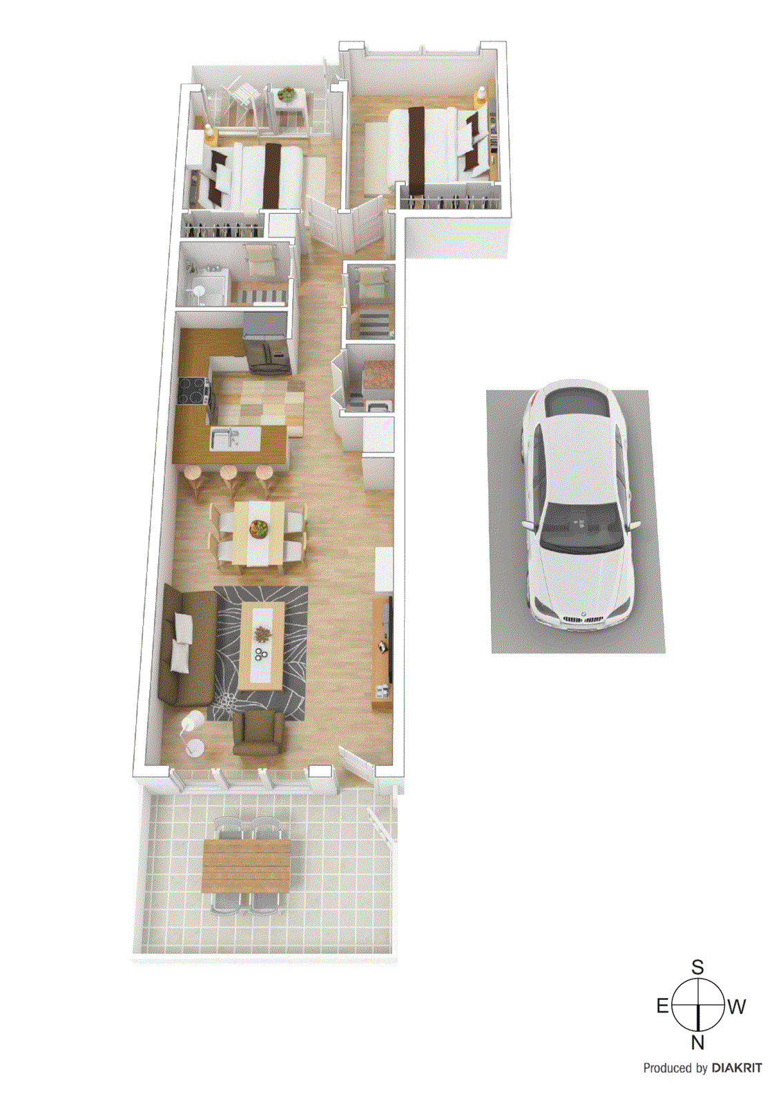 4/278 Highett Road, Highett VIC 3190 - Floorplan