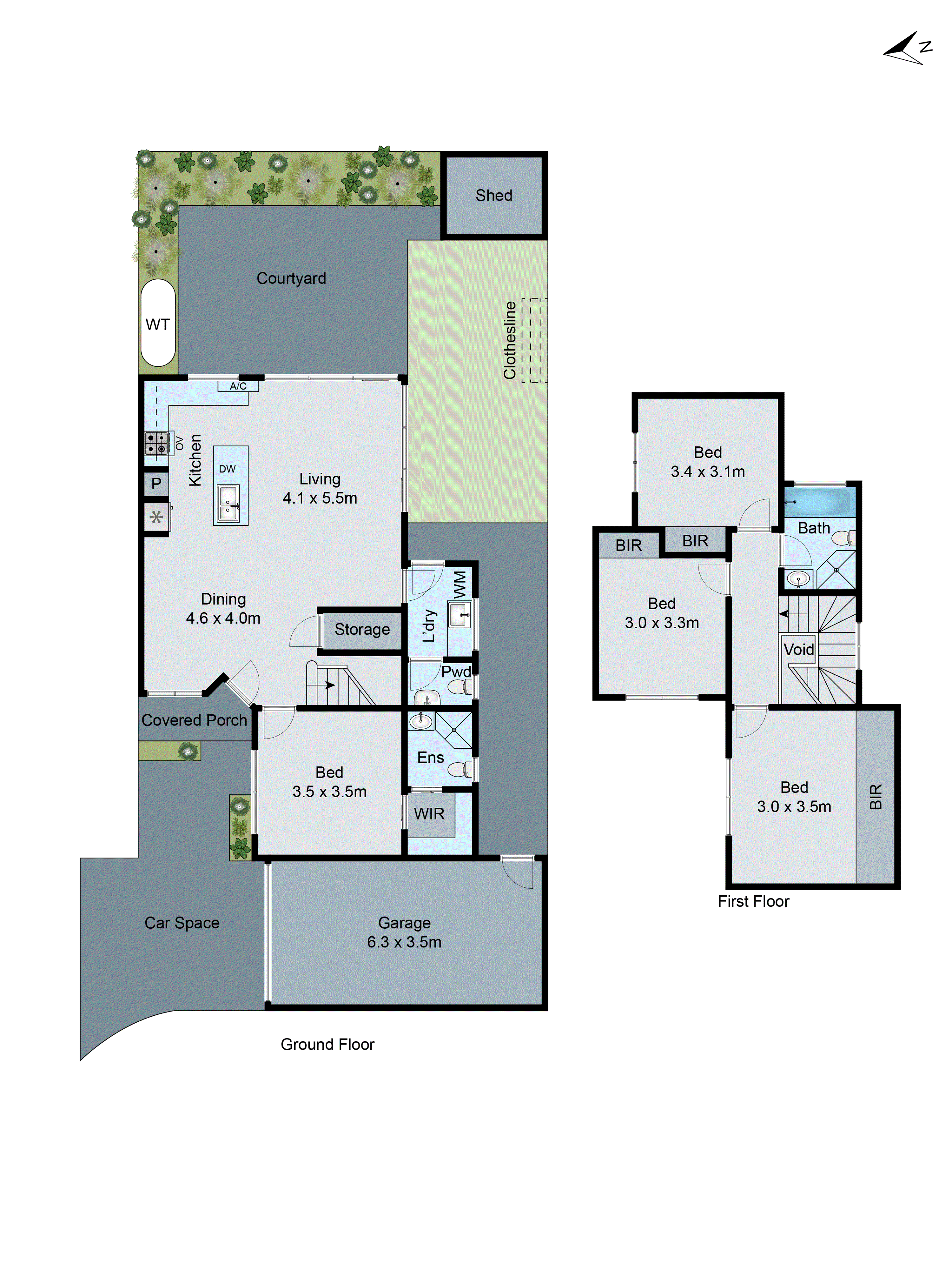4/28 Devon Grove, Oakleigh VIC 3166 - Floorplan
