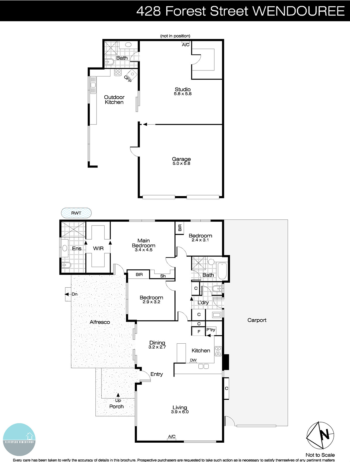 428 Forest Street, Wendouree VIC 3355 - Floorplan