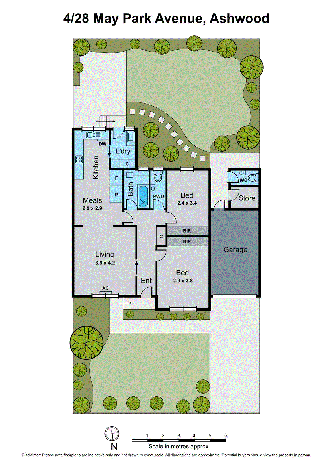 4/28 May Park Avenue, Ashwood VIC 3147 - Floorplan