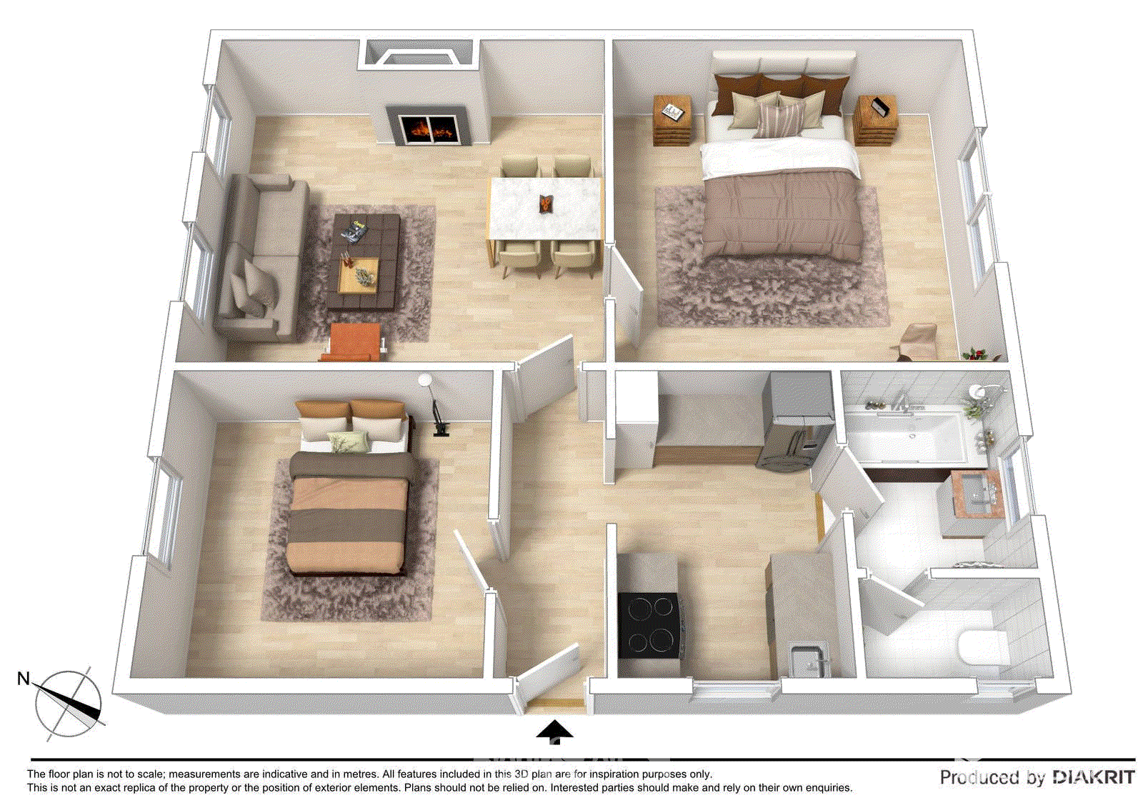 4/28 Mitford Street, St Kilda VIC 3182 - Floorplan