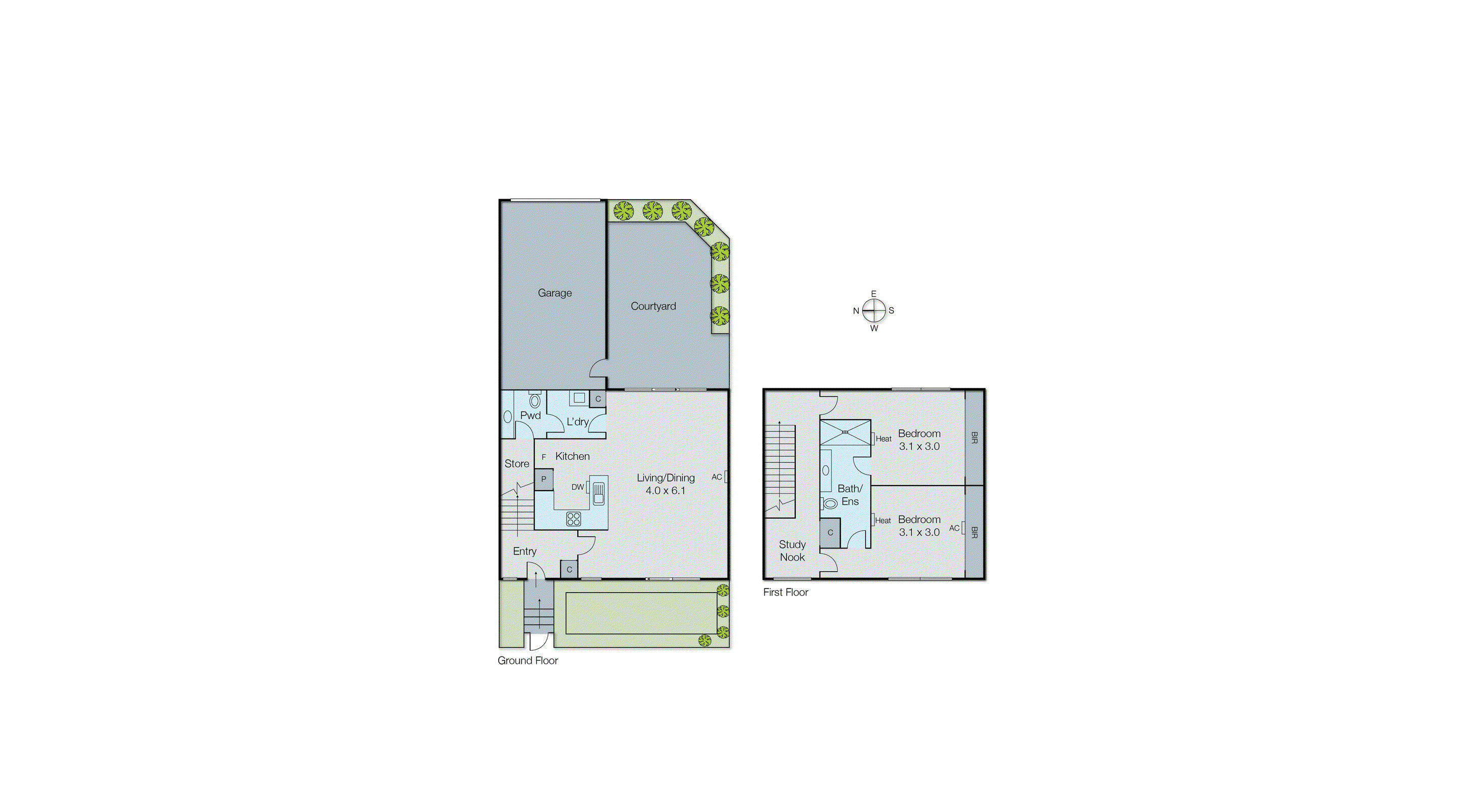 4/28 Olive Grove, Parkdale VIC 3195 - Floorplan