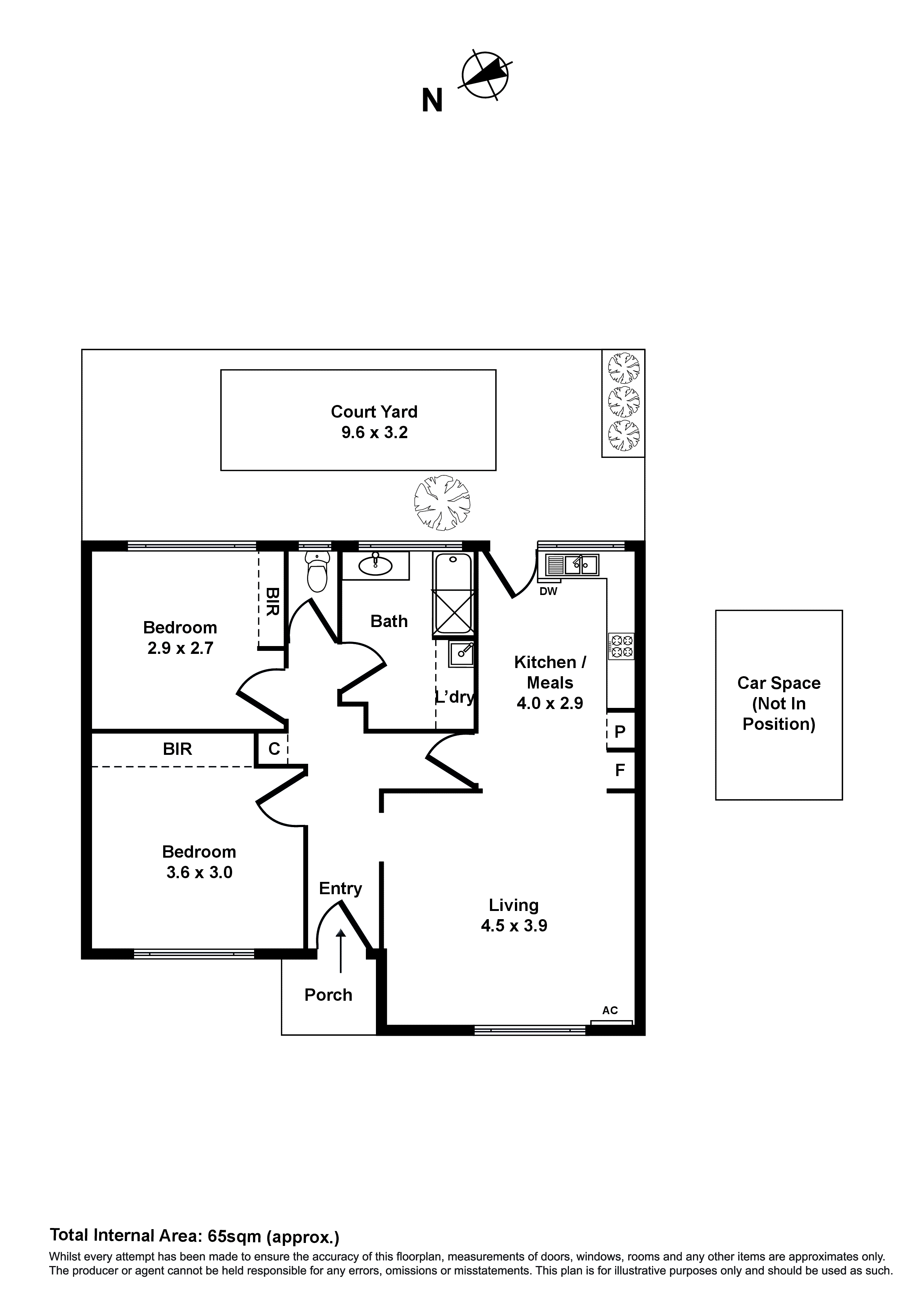 4/28 Peel Street, Newport VIC 3015 - Floorplan