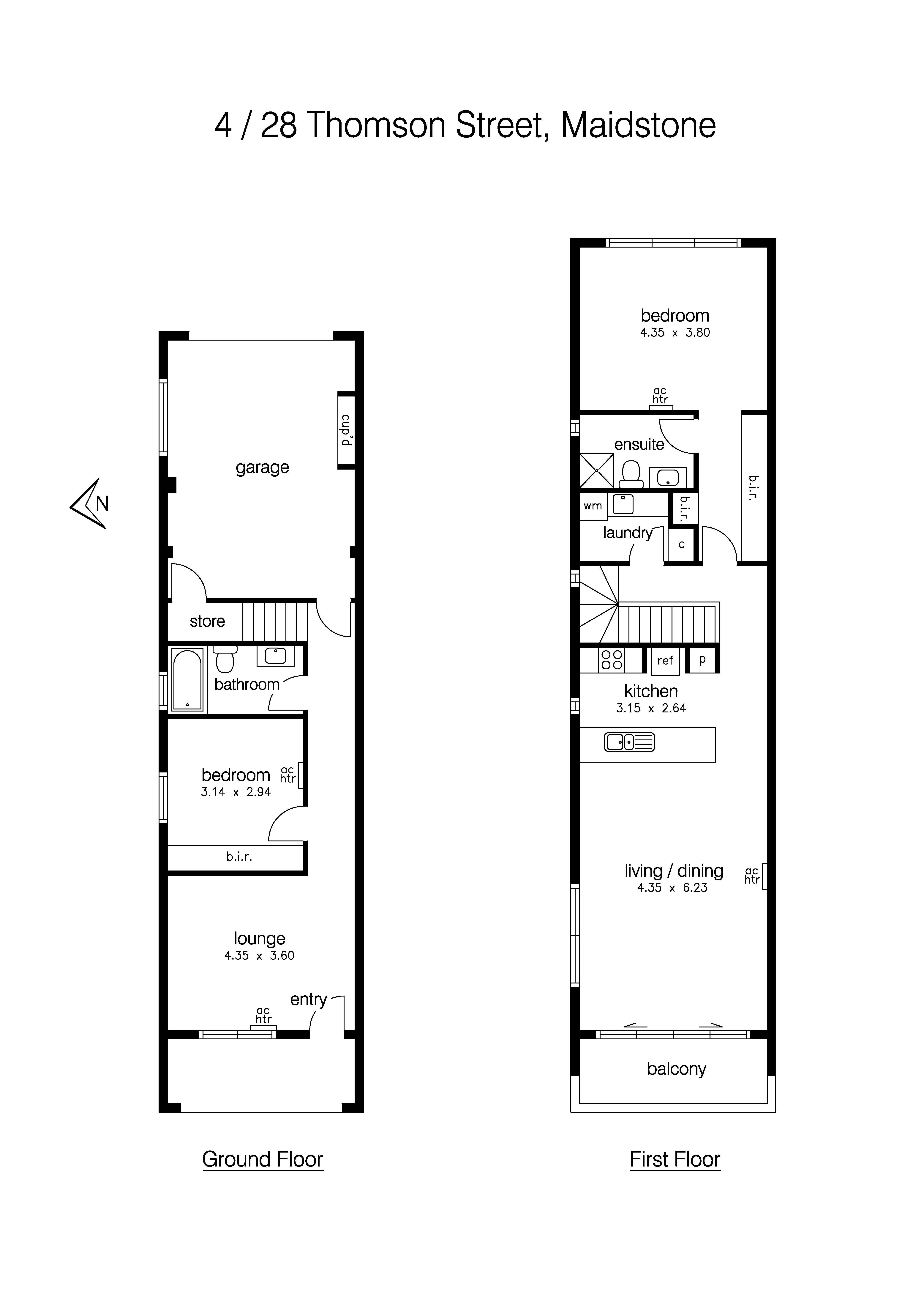 4/28 Thomson Street, MAIDSTONE VIC 3012 - Floorplan