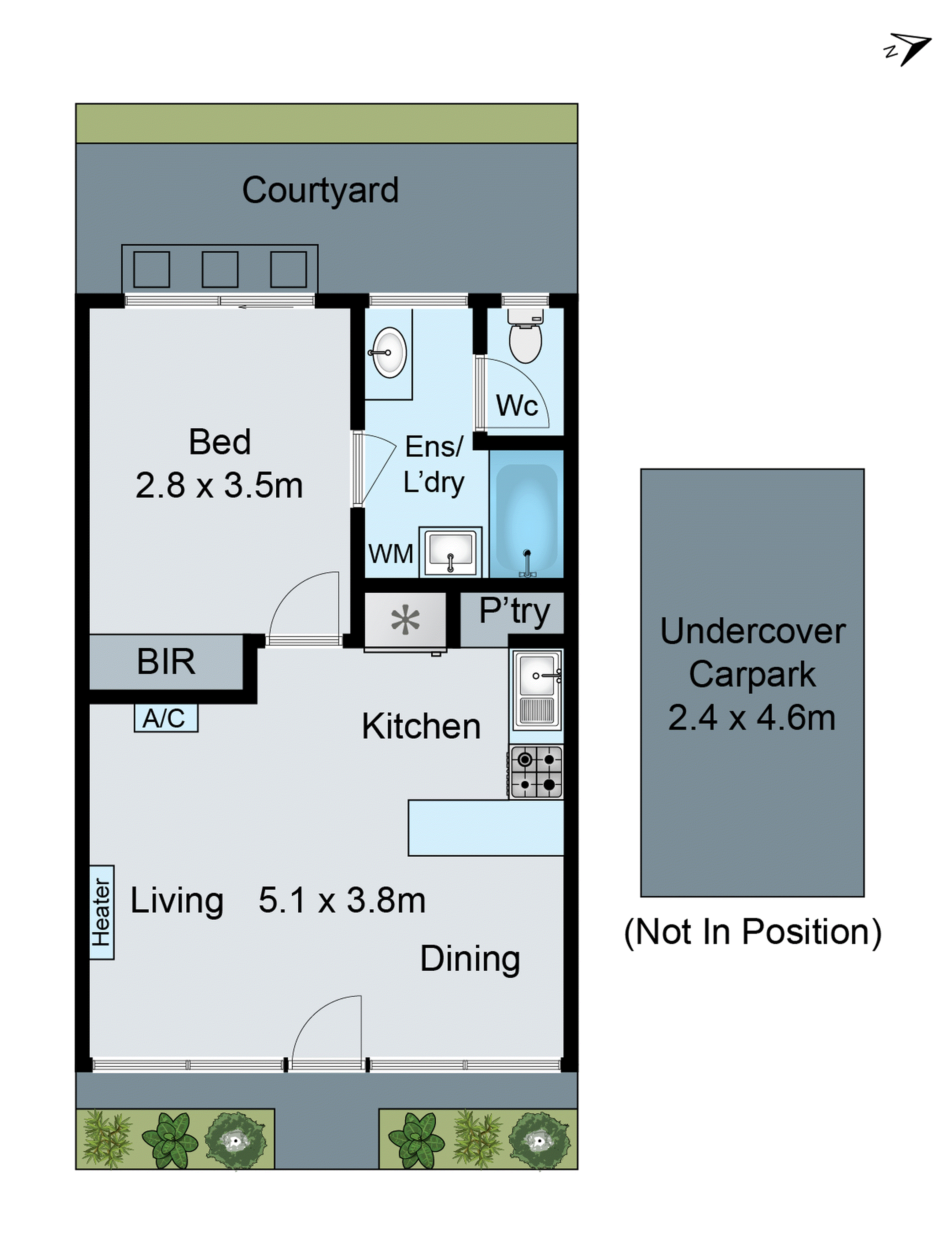 4/29 Knight Avenue, Herne Hill VIC 3218 - Floorplan