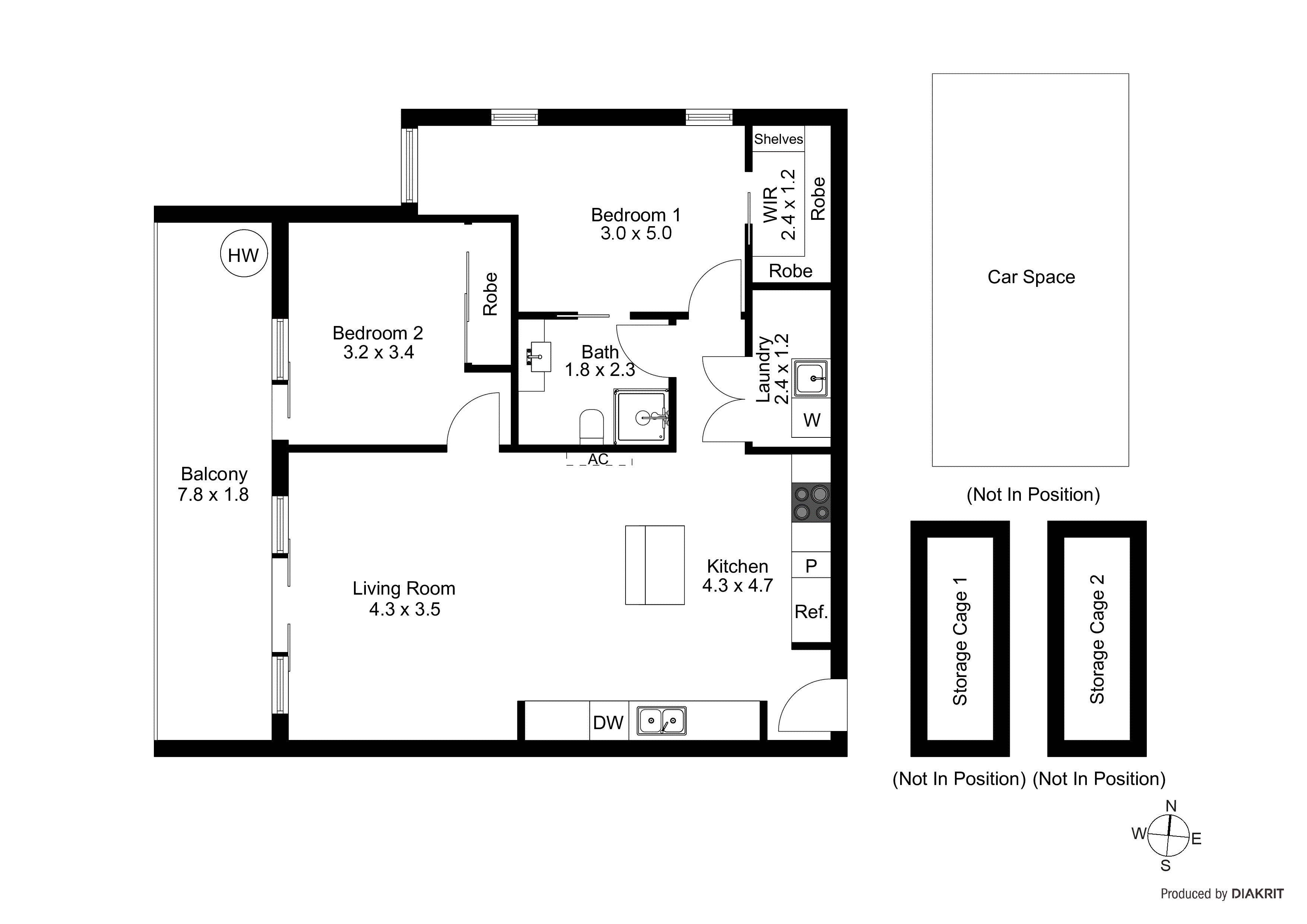 42/95-99 Edithvale Road, Edithvale VIC 3196 - Floorplan