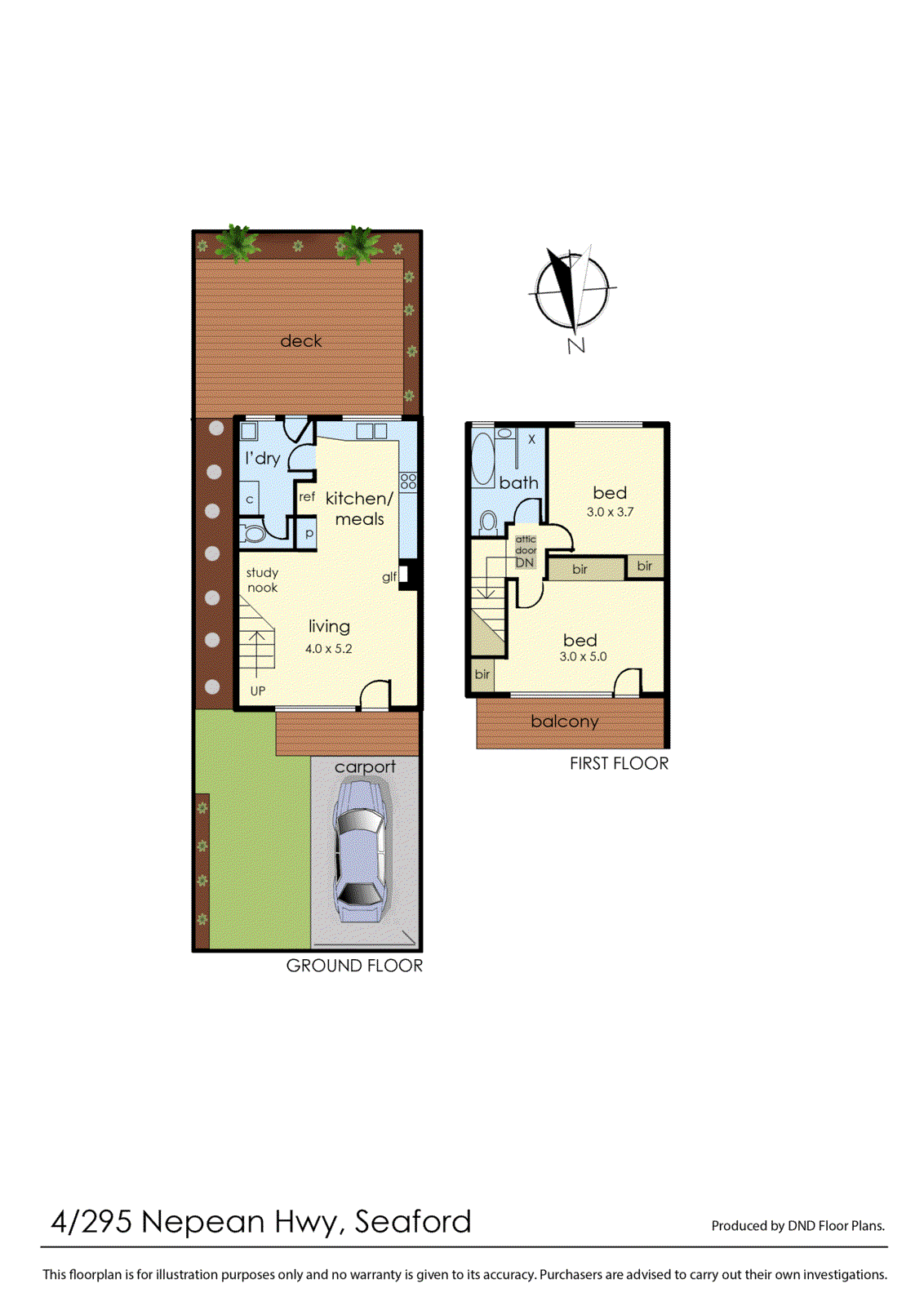 4/295 Nepean Highway, Seaford VIC 3198 - Floorplan