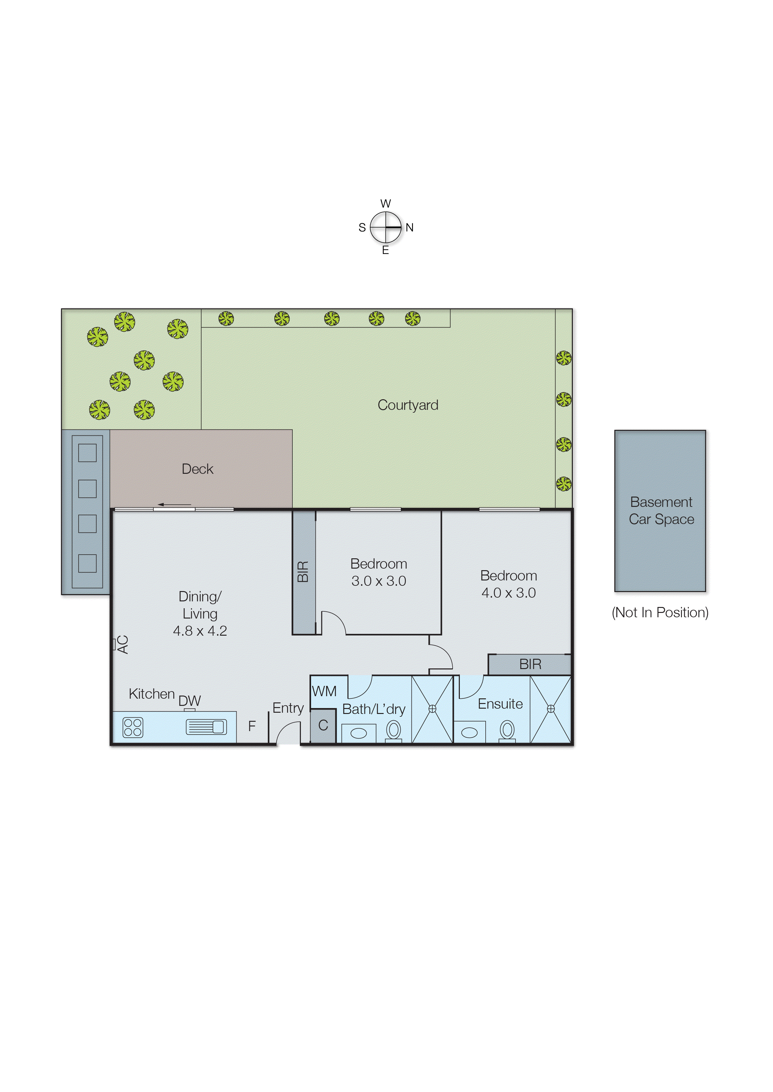 4/3-5 Alvena Street, Mentone VIC 3194 - Floorplan