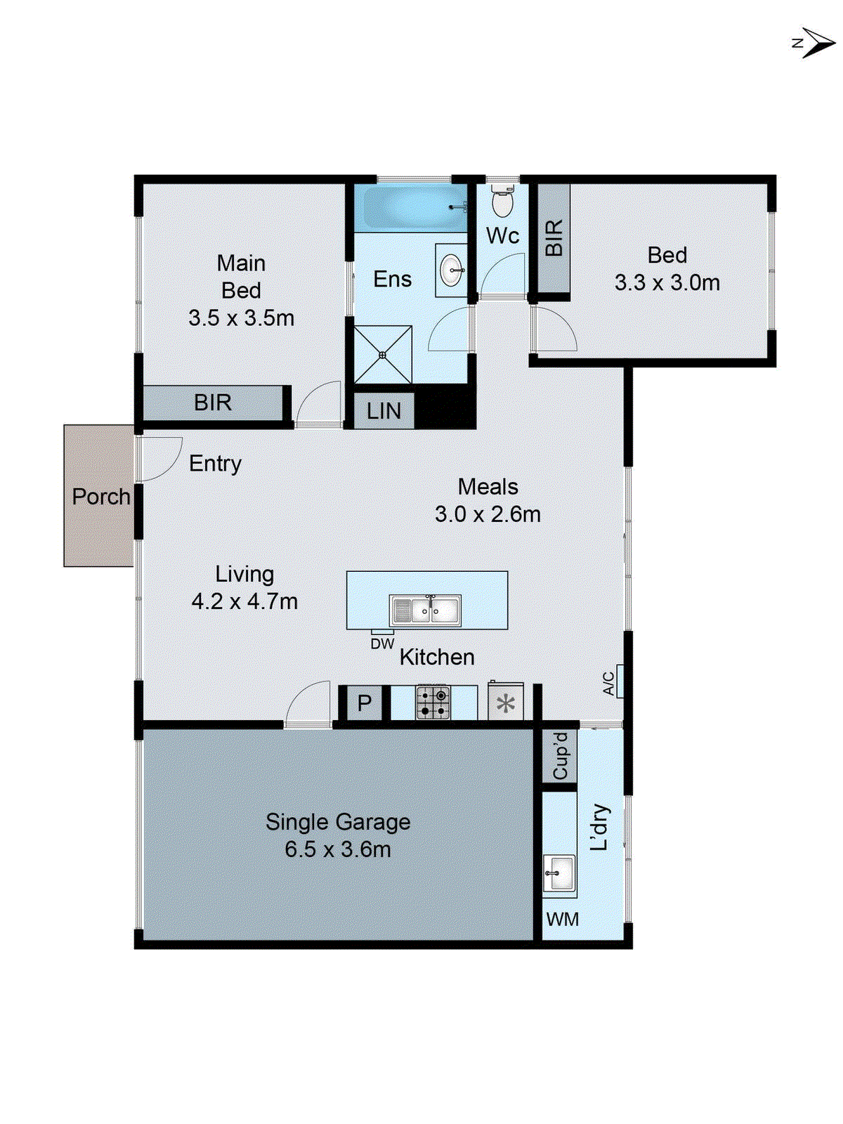 4/3-5 Dardell Court, Norlane VIC 3214 - Floorplan