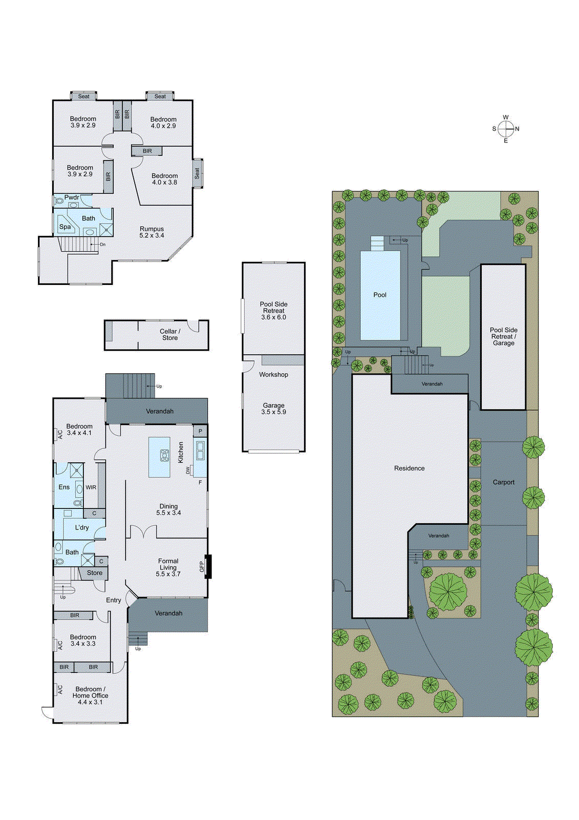 43 Andrews Street, Burwood VIC 3125 - Floorplan