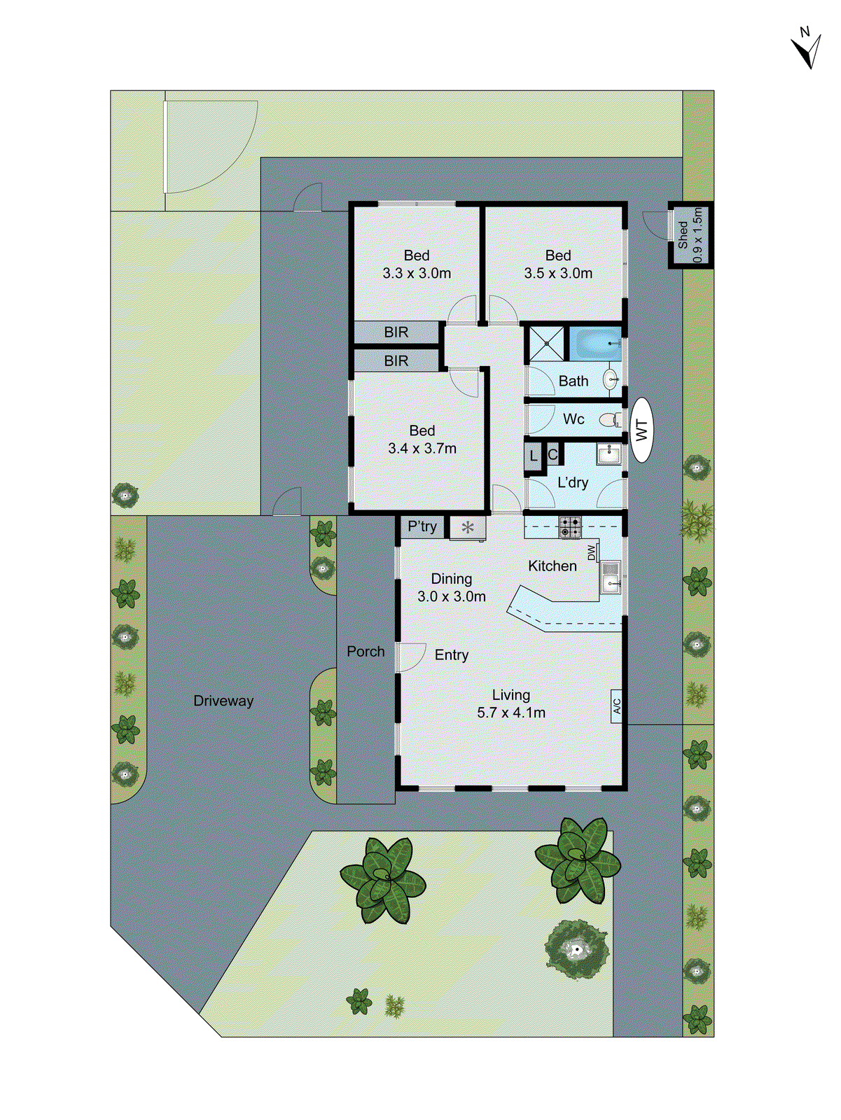43 Apex Avenue, Belmont VIC 3216 - Floorplan
