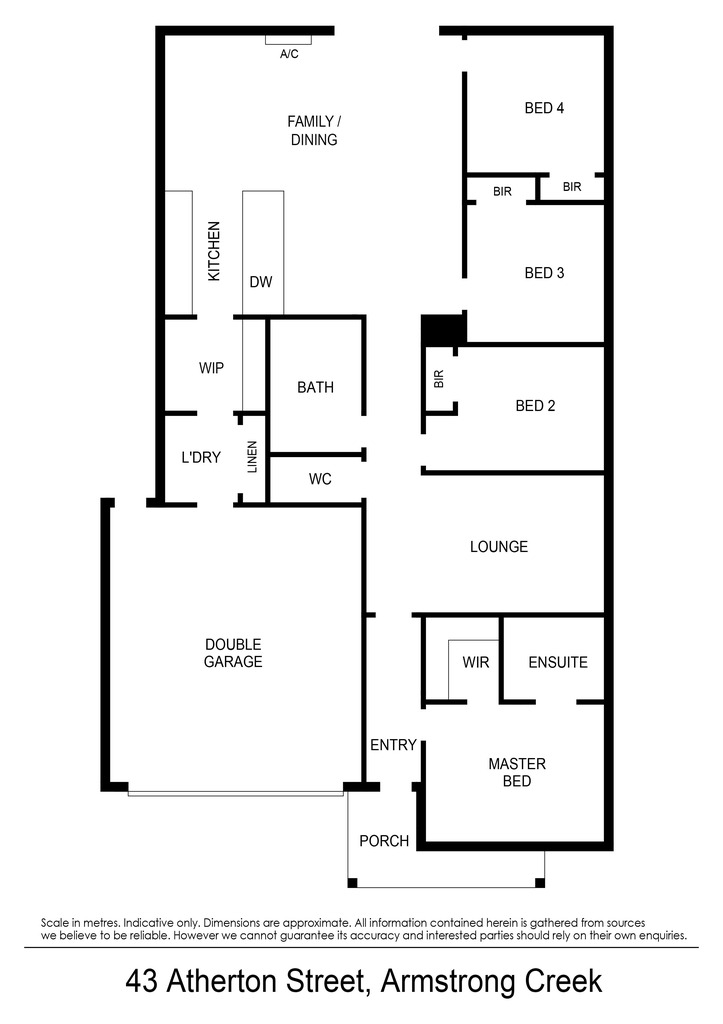 43 Atherton Street, Armstrong Creek VIC 3217 - Floorplan