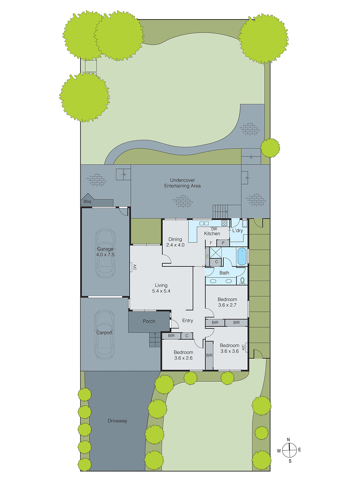 43 Birkenhead Drive, Grovedale VIC 3216 - Floorplan