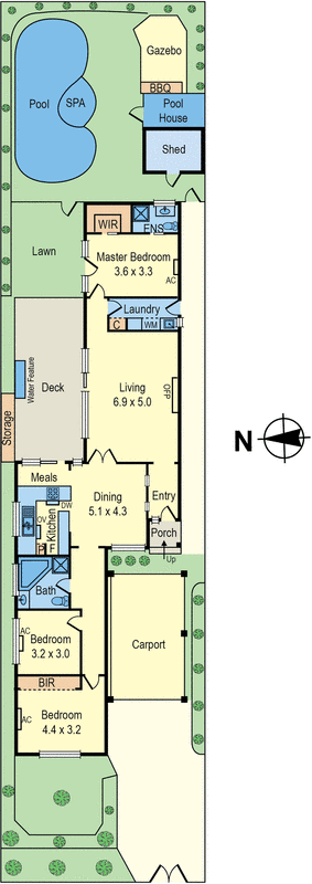 43 Bonanza Road, Beaumaris VIC 3193 - Floorplan