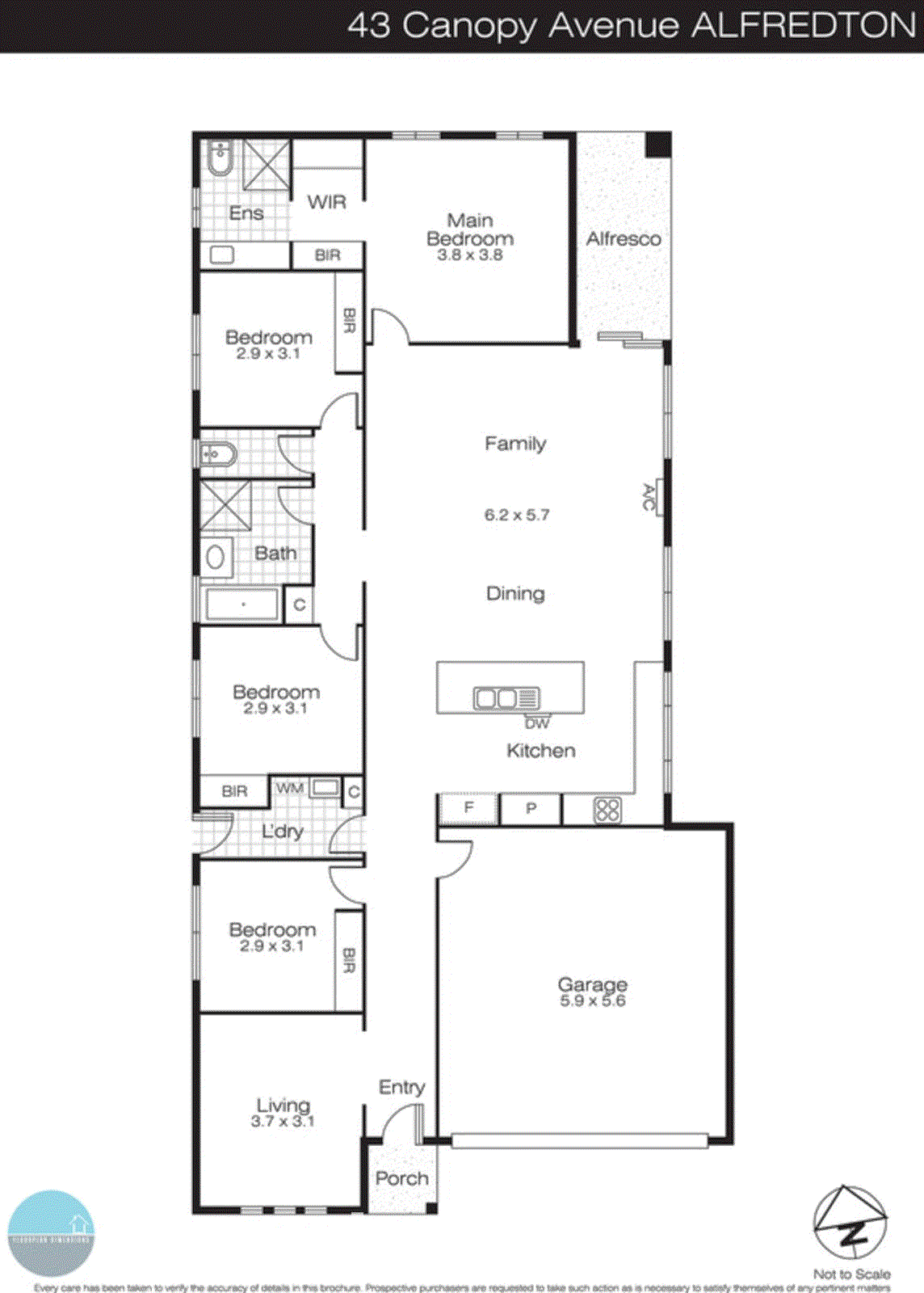 43 Canopy Avenue, Alfredton VIC 3350 - Floorplan