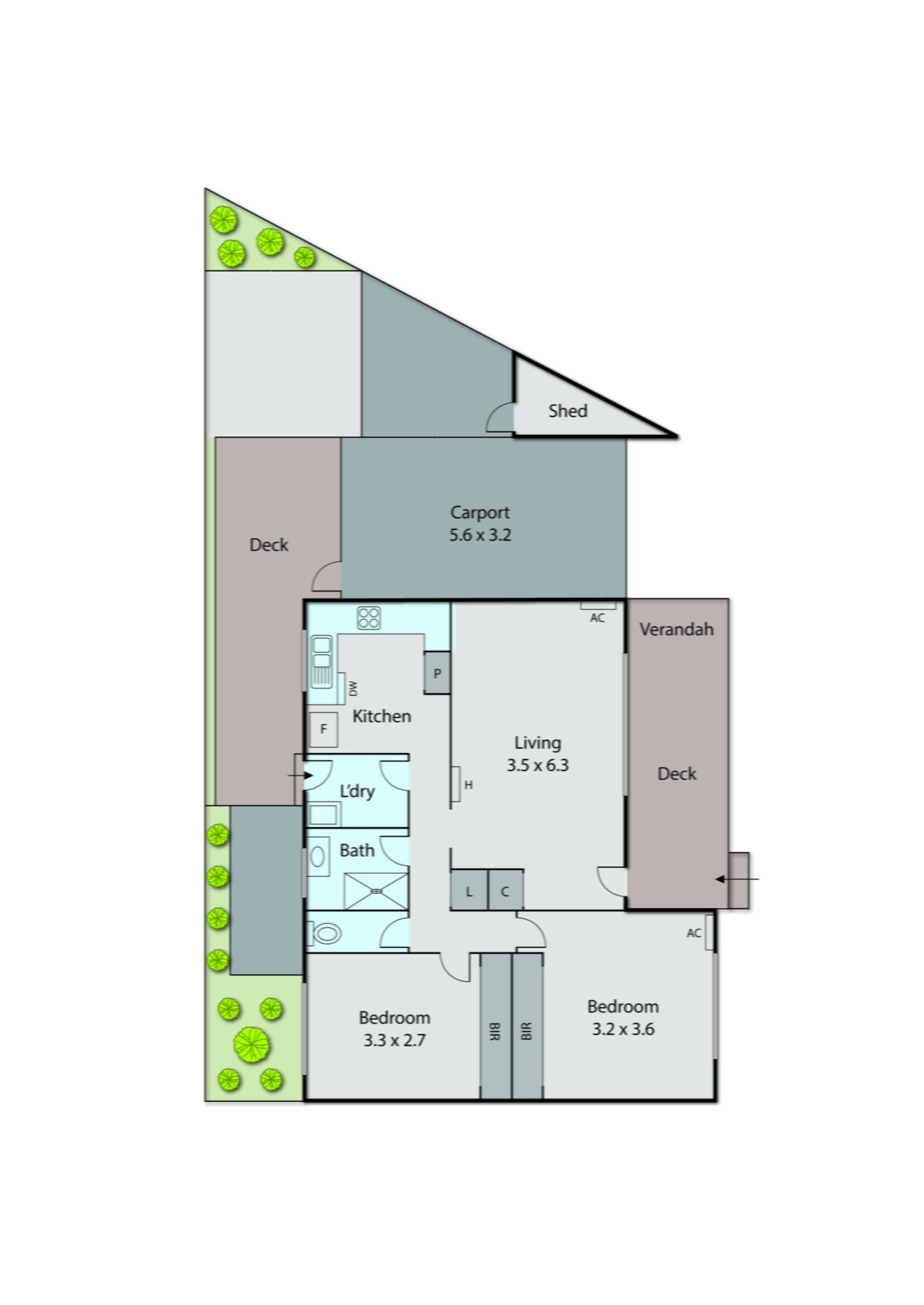 4/3 Clare Street, Parkdale VIC 3195 - Floorplan