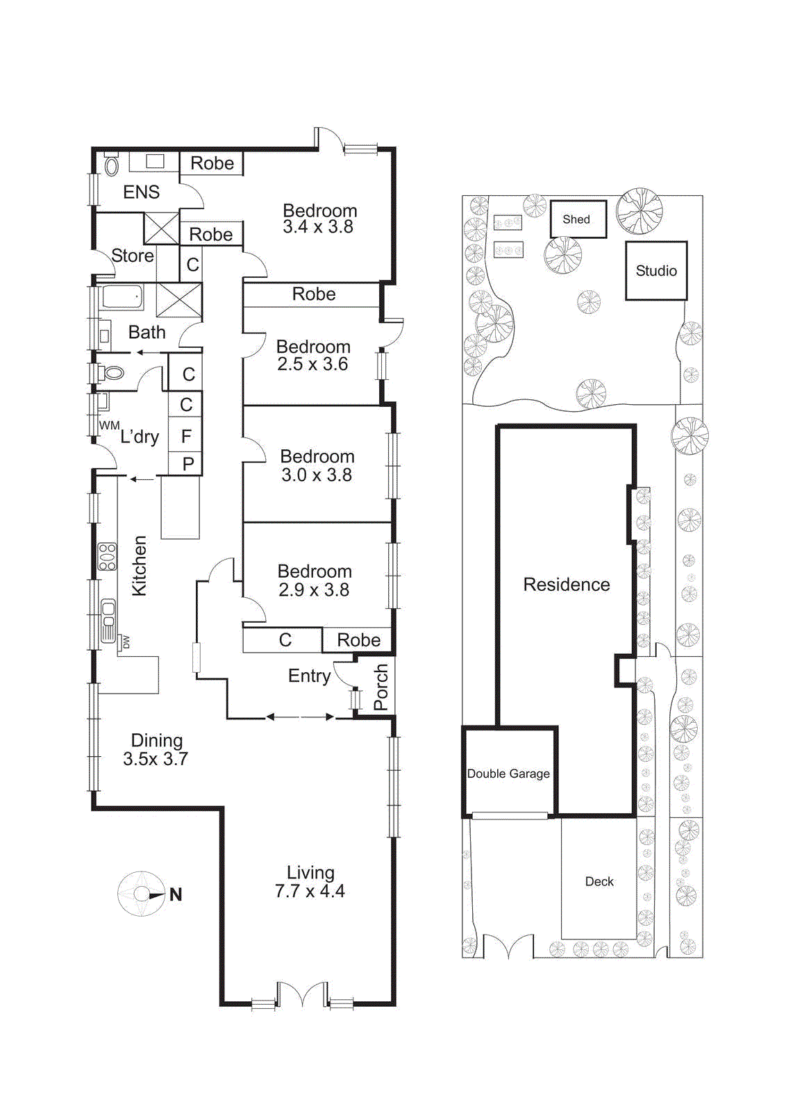 43 Clonaig Street, Brighton East VIC 3187 - Floorplan