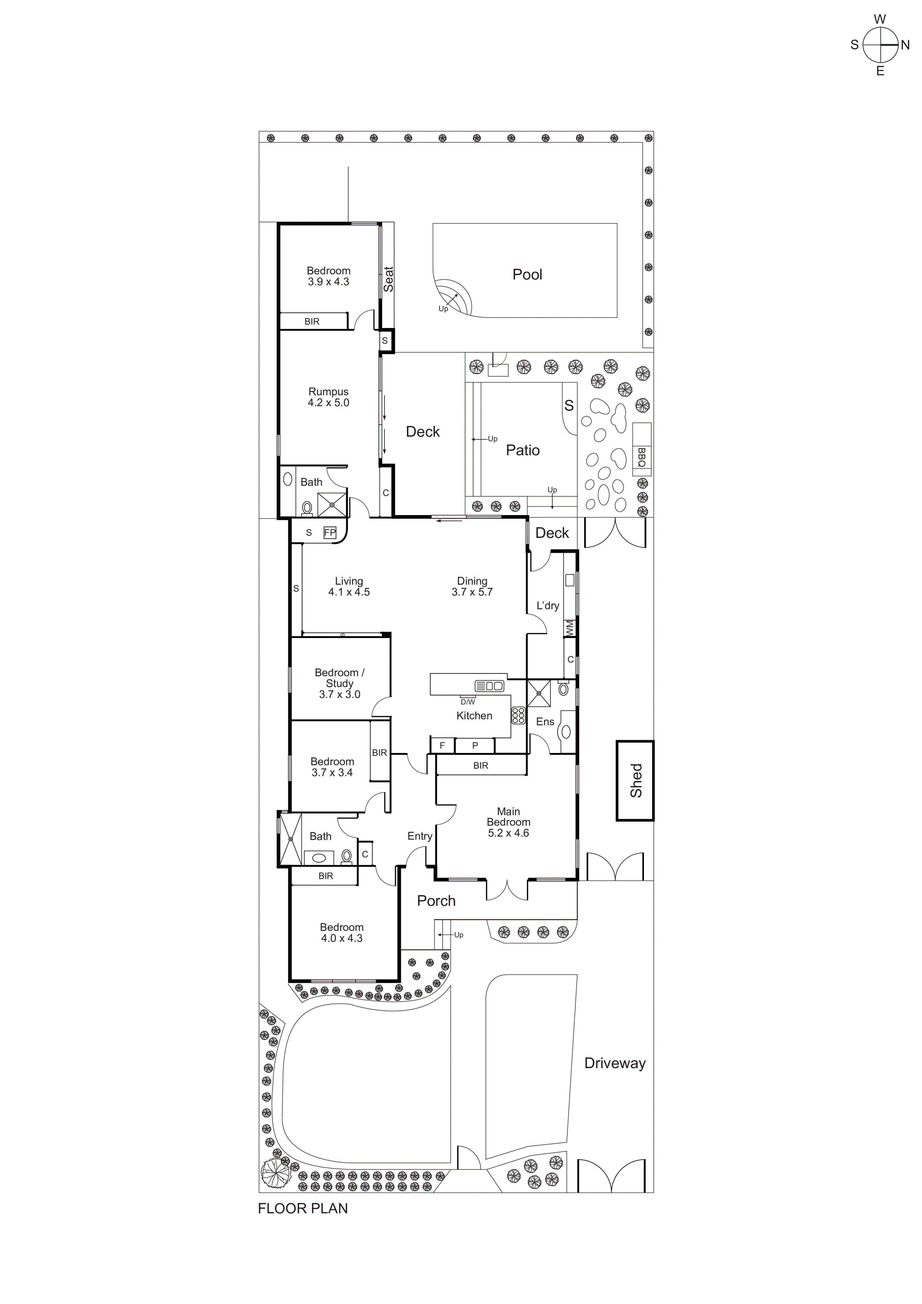 43 Dalmont Street, Highett VIC 3190 - Floorplan