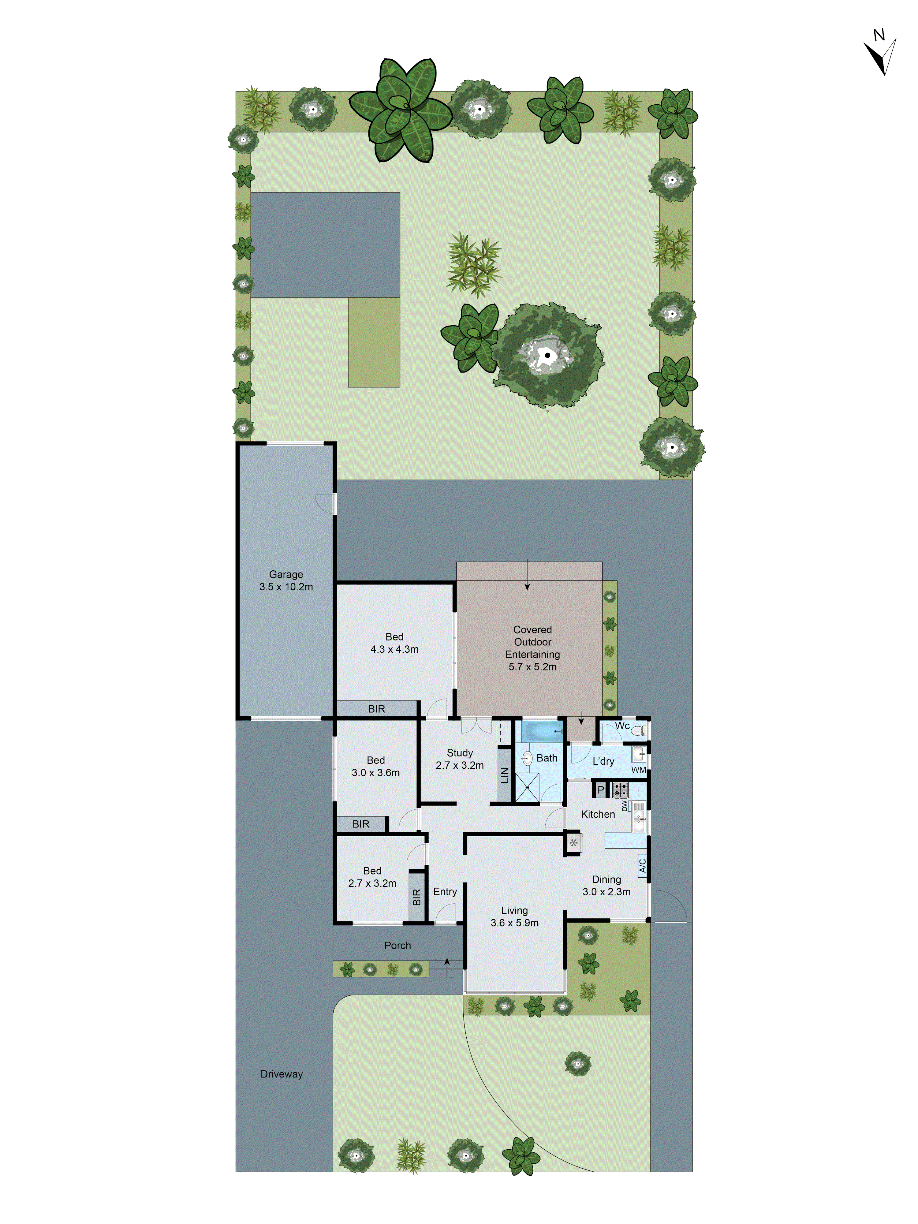 43 Drysdale Avenue, Hamlyn Heights VIC 3215 - Floorplan