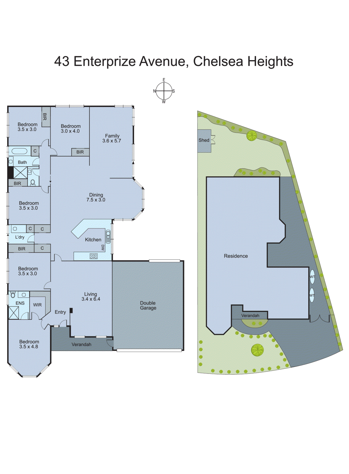 43 Enterprize Avenue, Chelsea Heights VIC 3196 - Floorplan