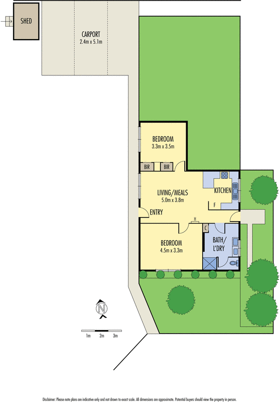 4/3 Everett Close, Herne Hill VIC 3218 - Floorplan